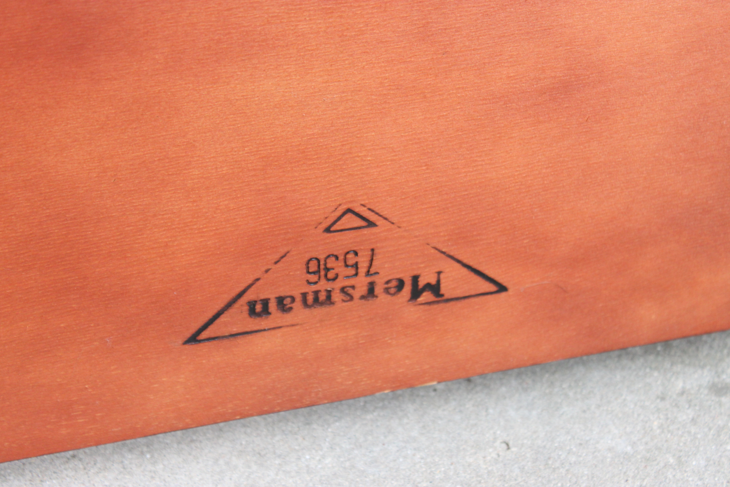 Vintage Mahogany Step-Back Tables by Mersman