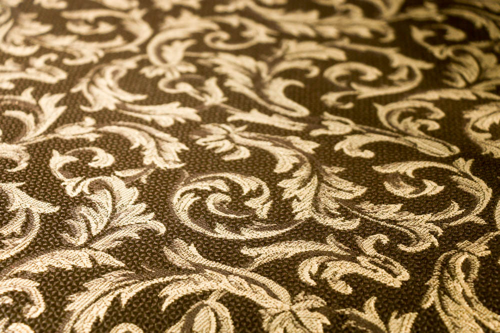 Mahogany Wood Chairs with Marble Backing