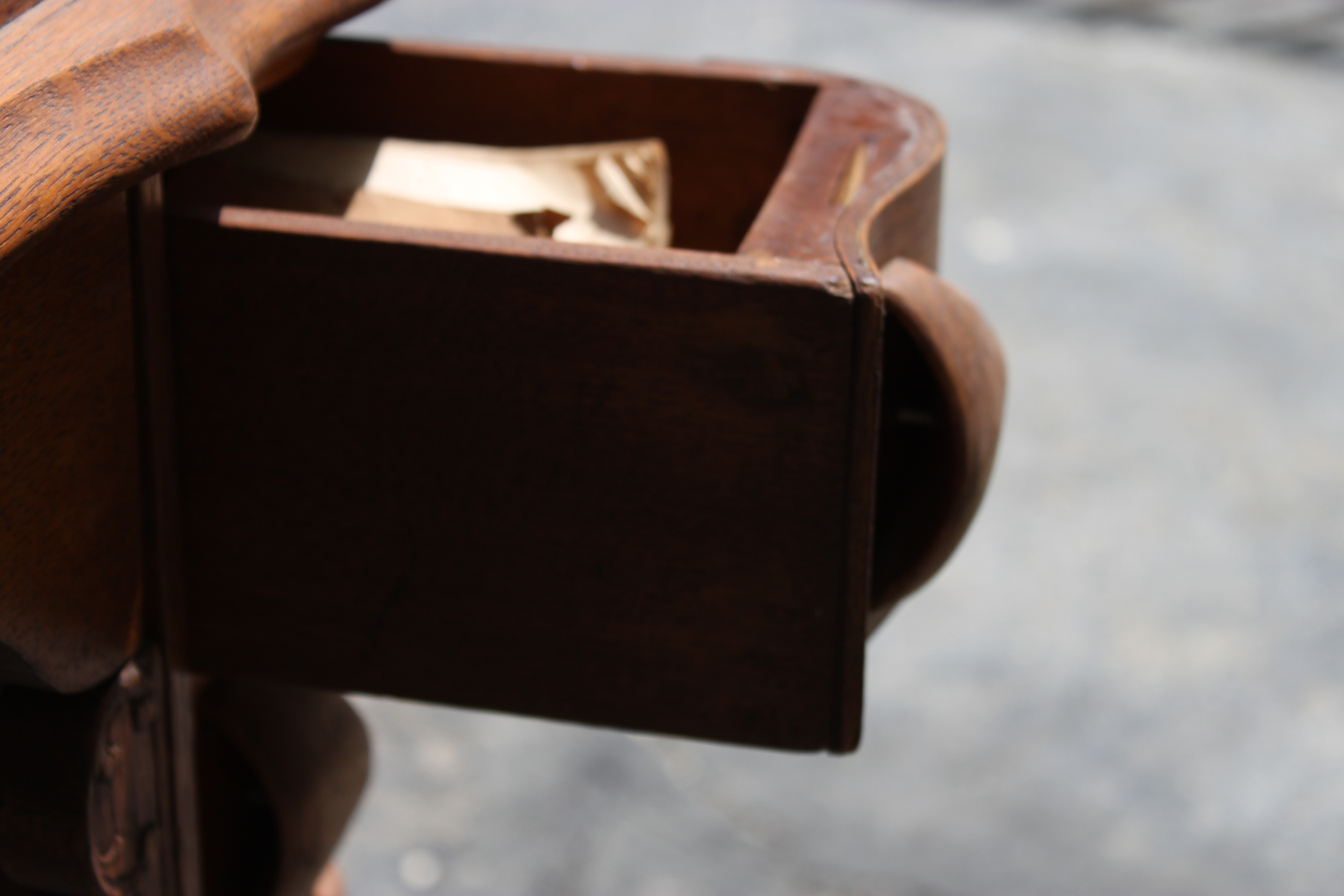 Vintage Davis Sewing Machine and Cabinet