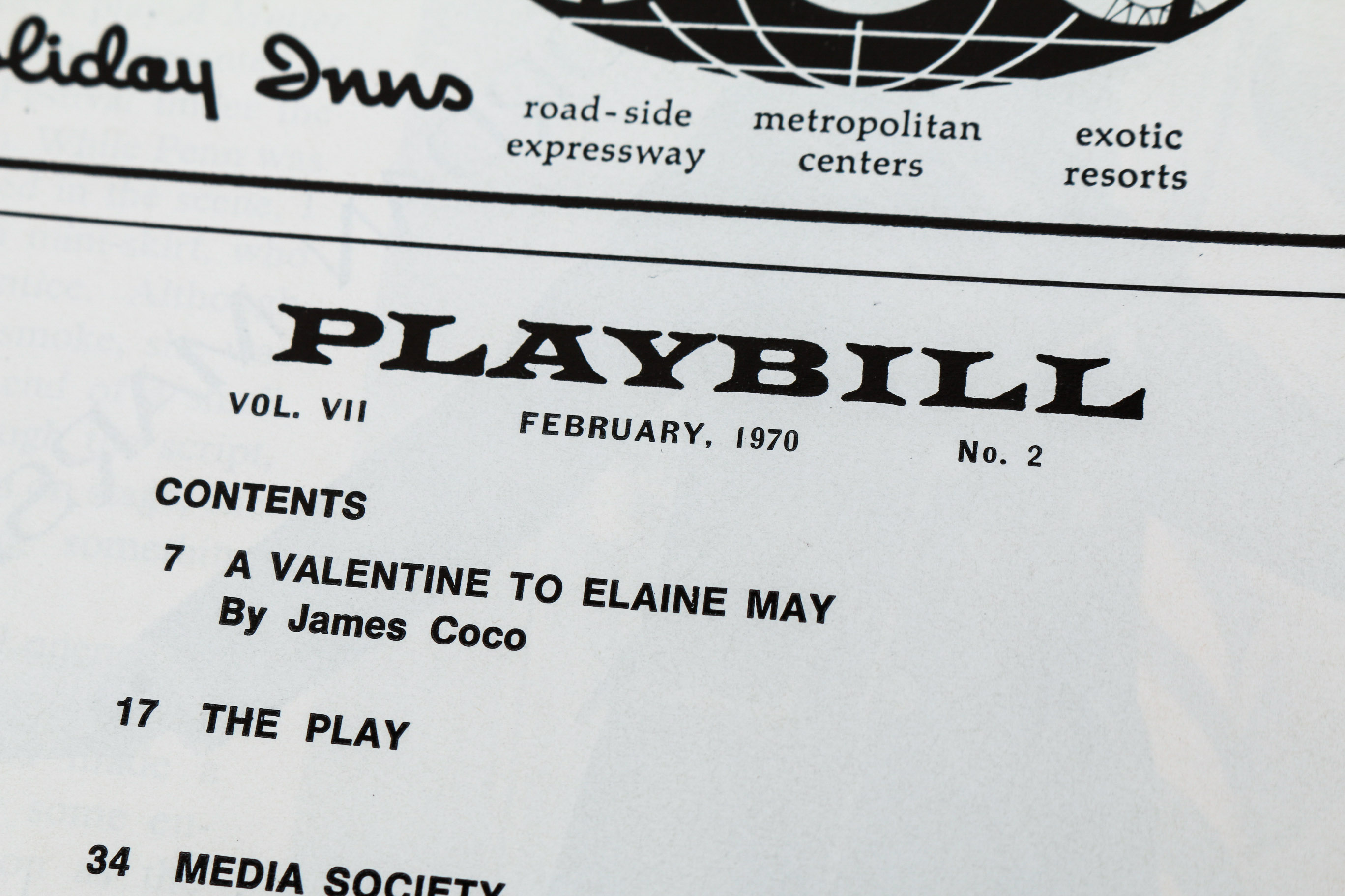 Vintage Playbills and Movie Scripts