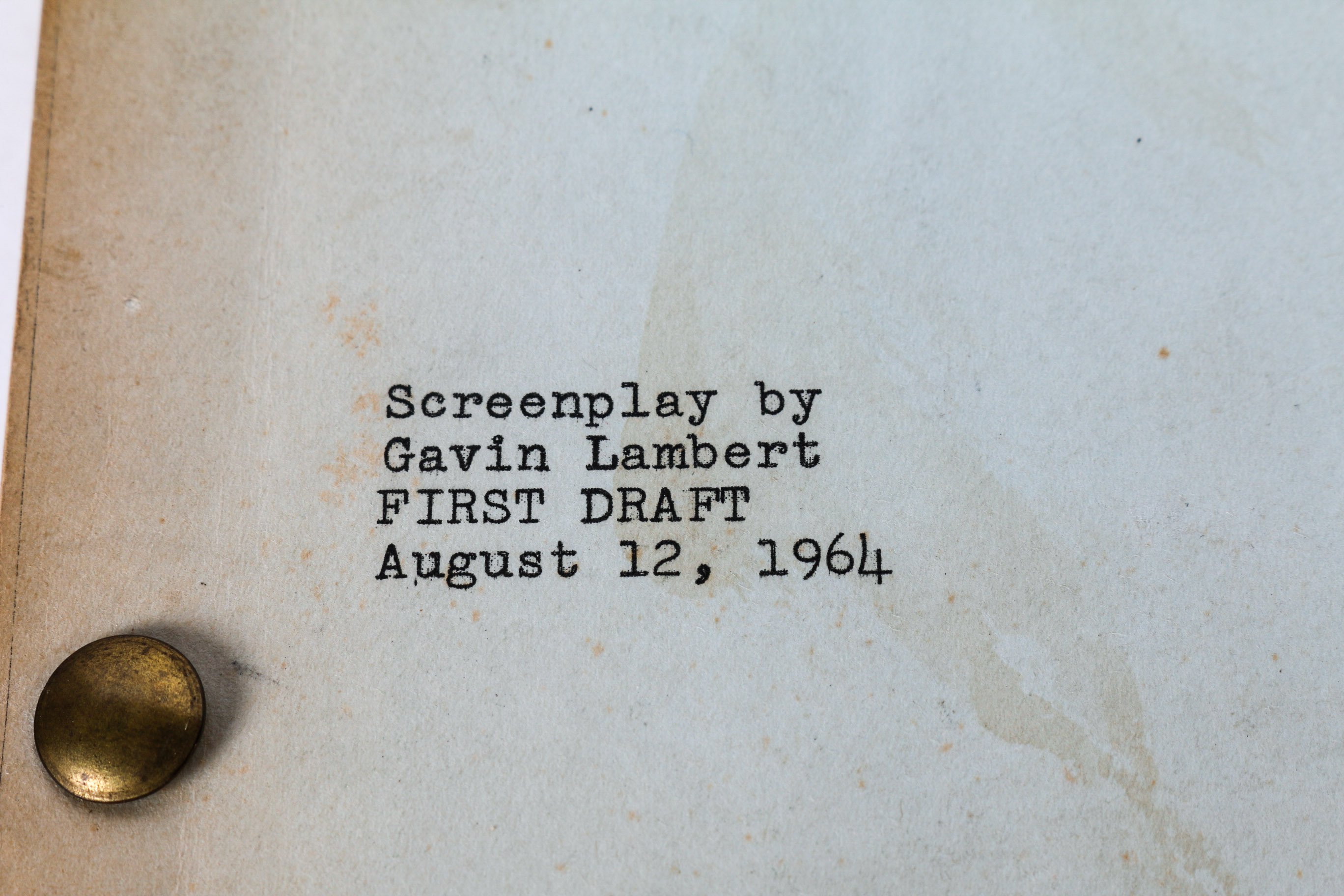 Vintage Playbills and Movie Scripts