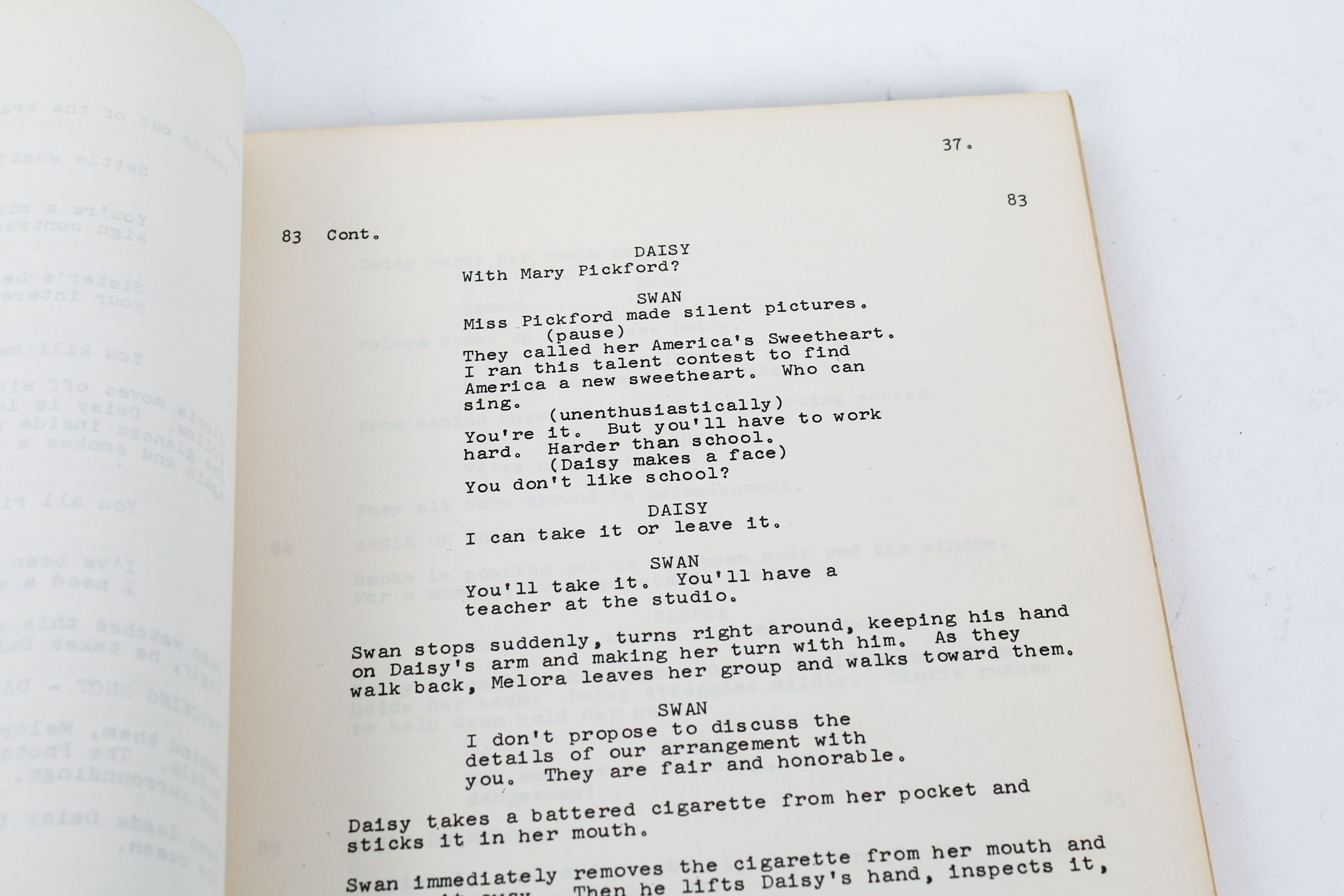 Vintage Playbills and Movie Scripts