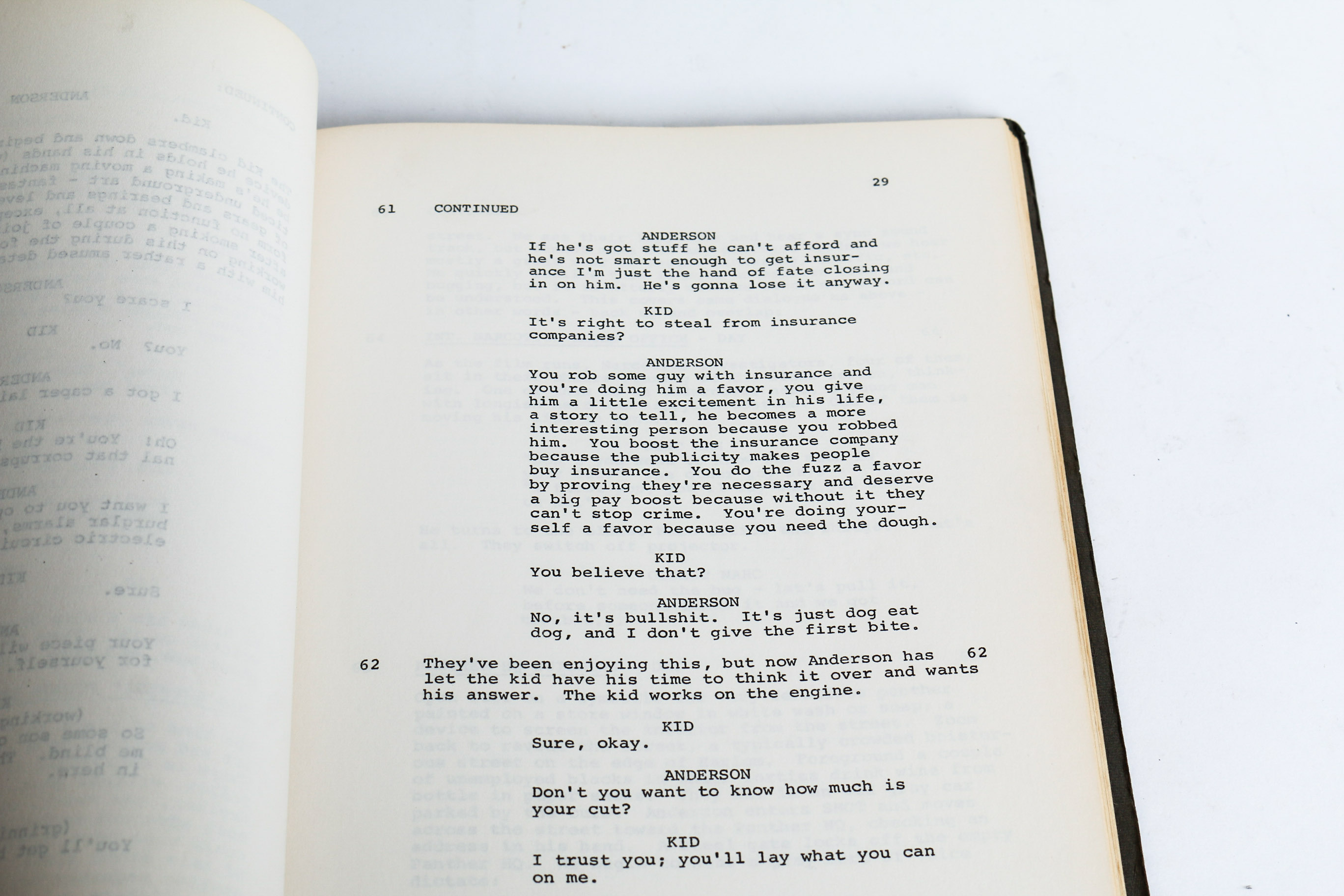 Vintage Playbills and Movie Scripts