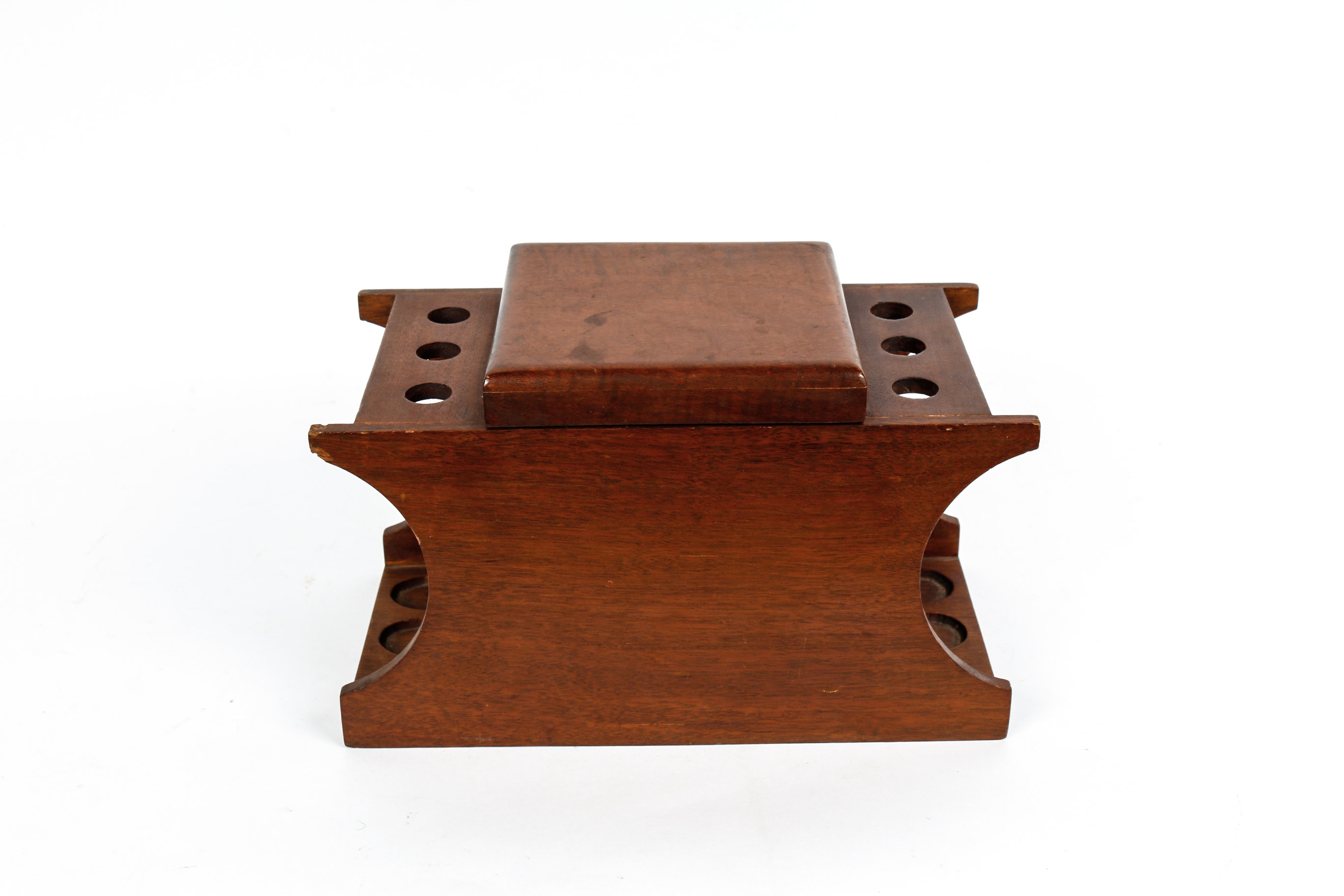 Vintage Wooden Pipe Holder