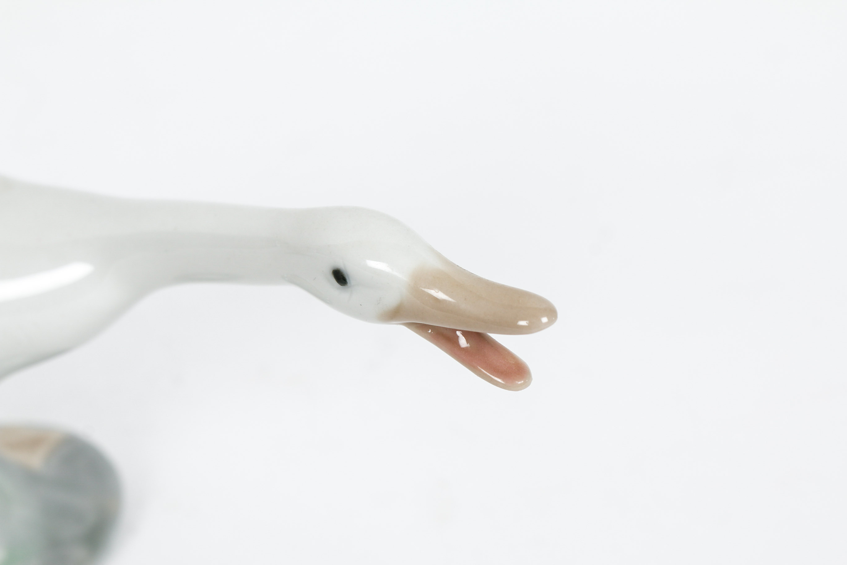 Three Lladro Geese Figurines