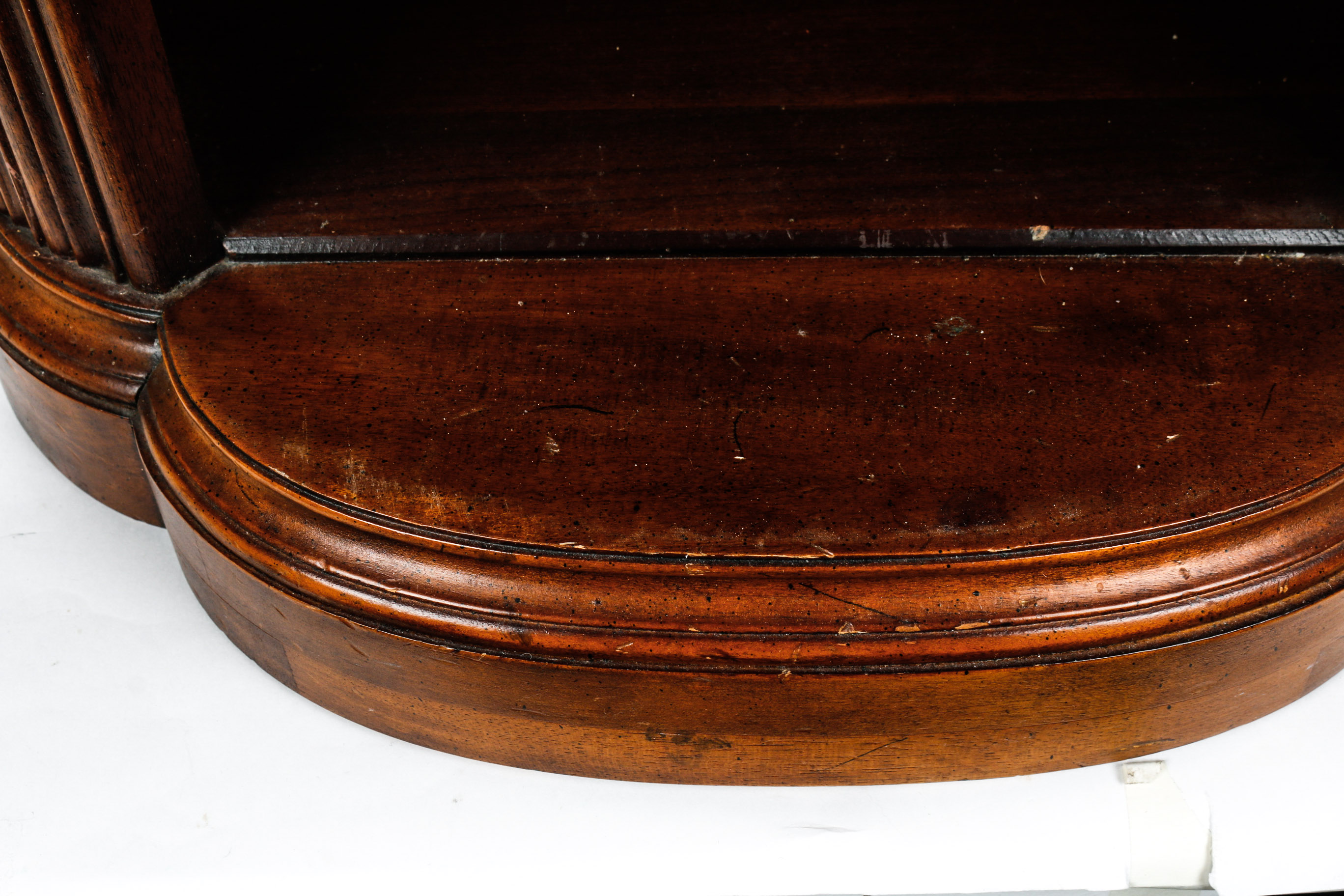 Quarterfoil Drum Side Table by Henredon