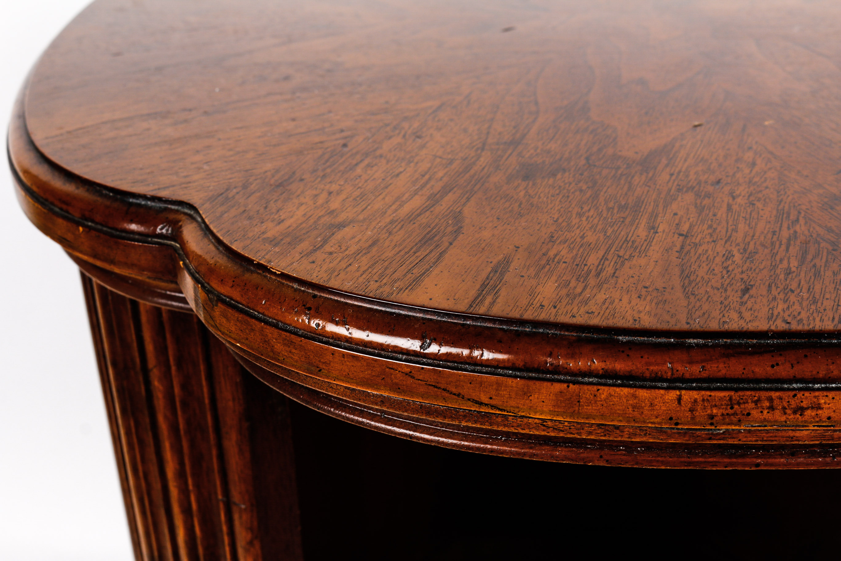 Quarterfoil Drum Side Table by Henredon