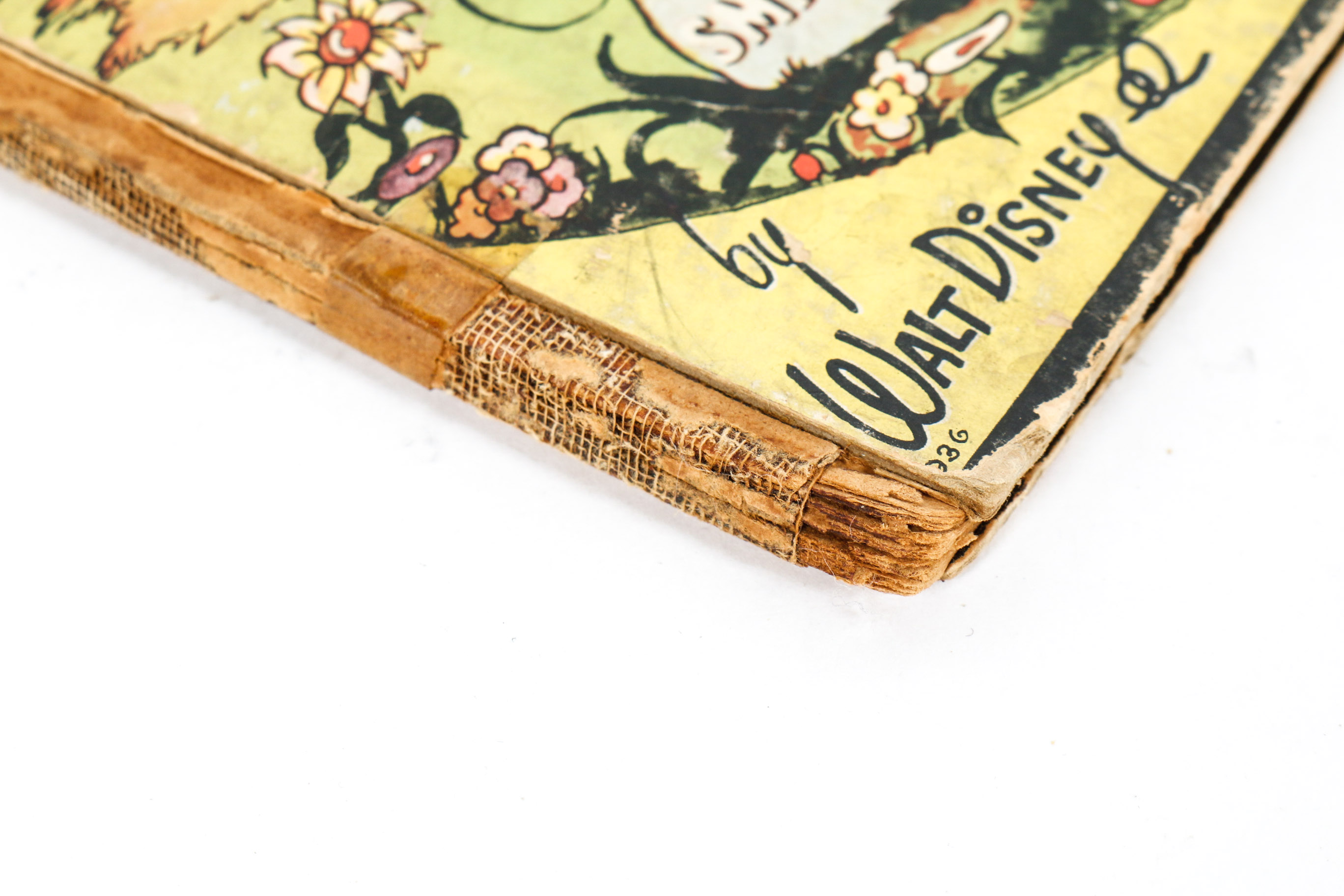 Vintage Mickey Mouse Bakelite Napkin Ring and Book