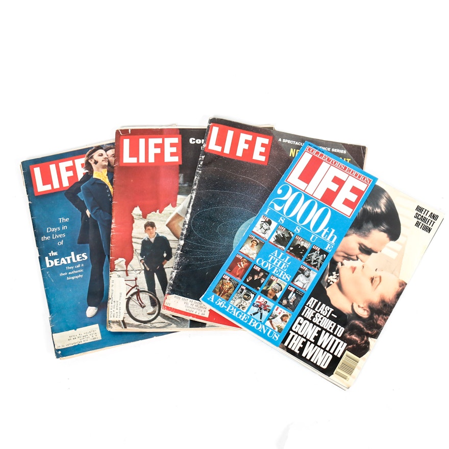 Collection of Vintage "Life" Magazines