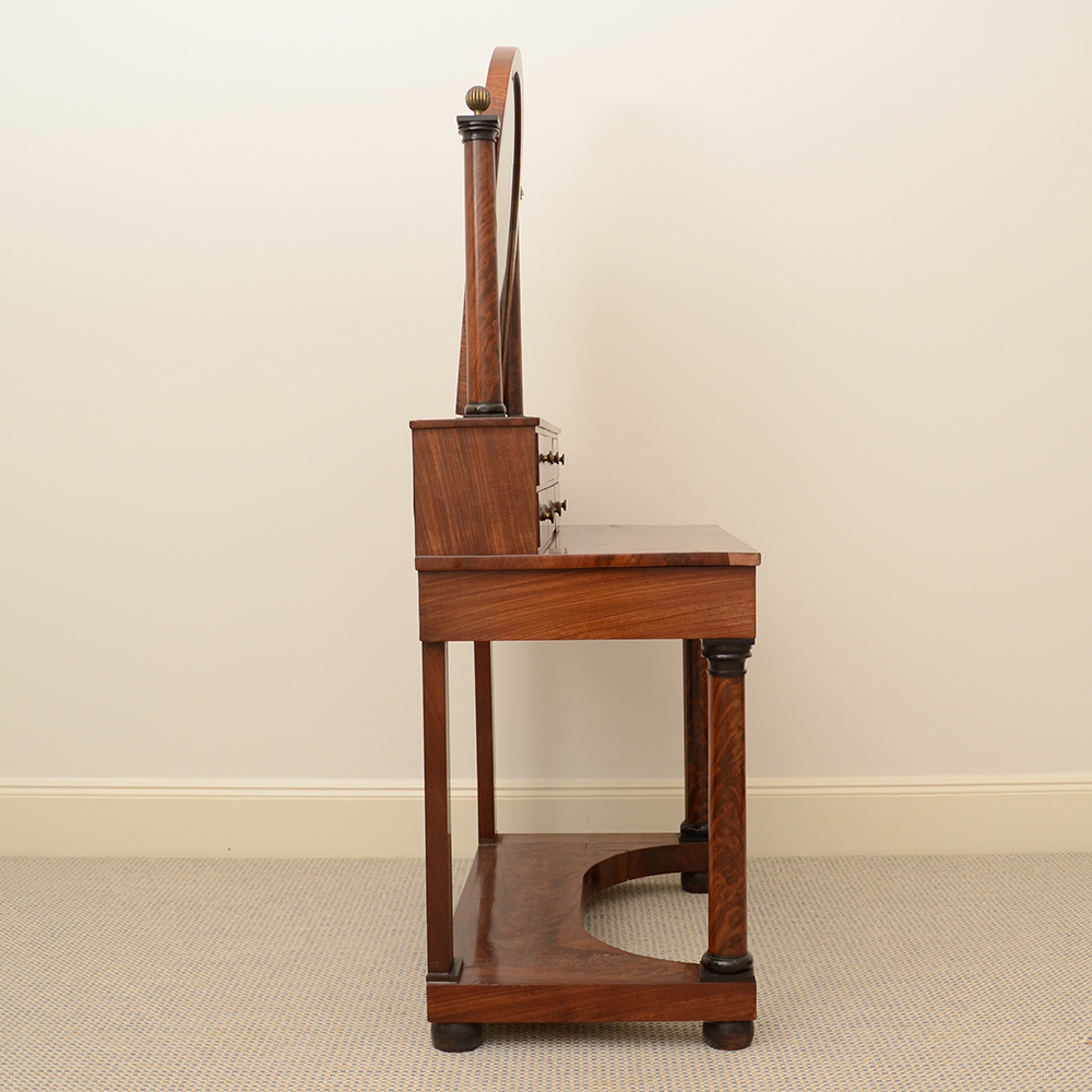 Period American Classical Boston Dressing Table