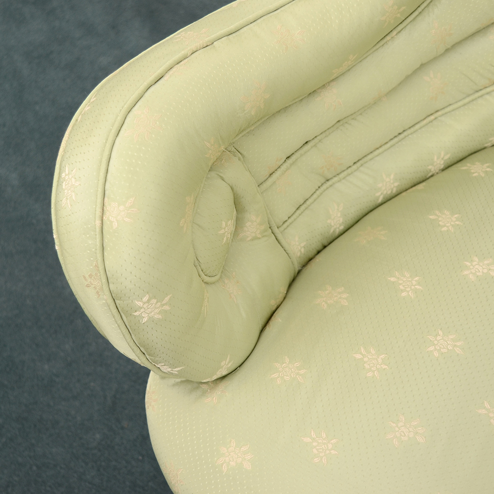 Pair of Scallop Upholstered Lounge Chairs