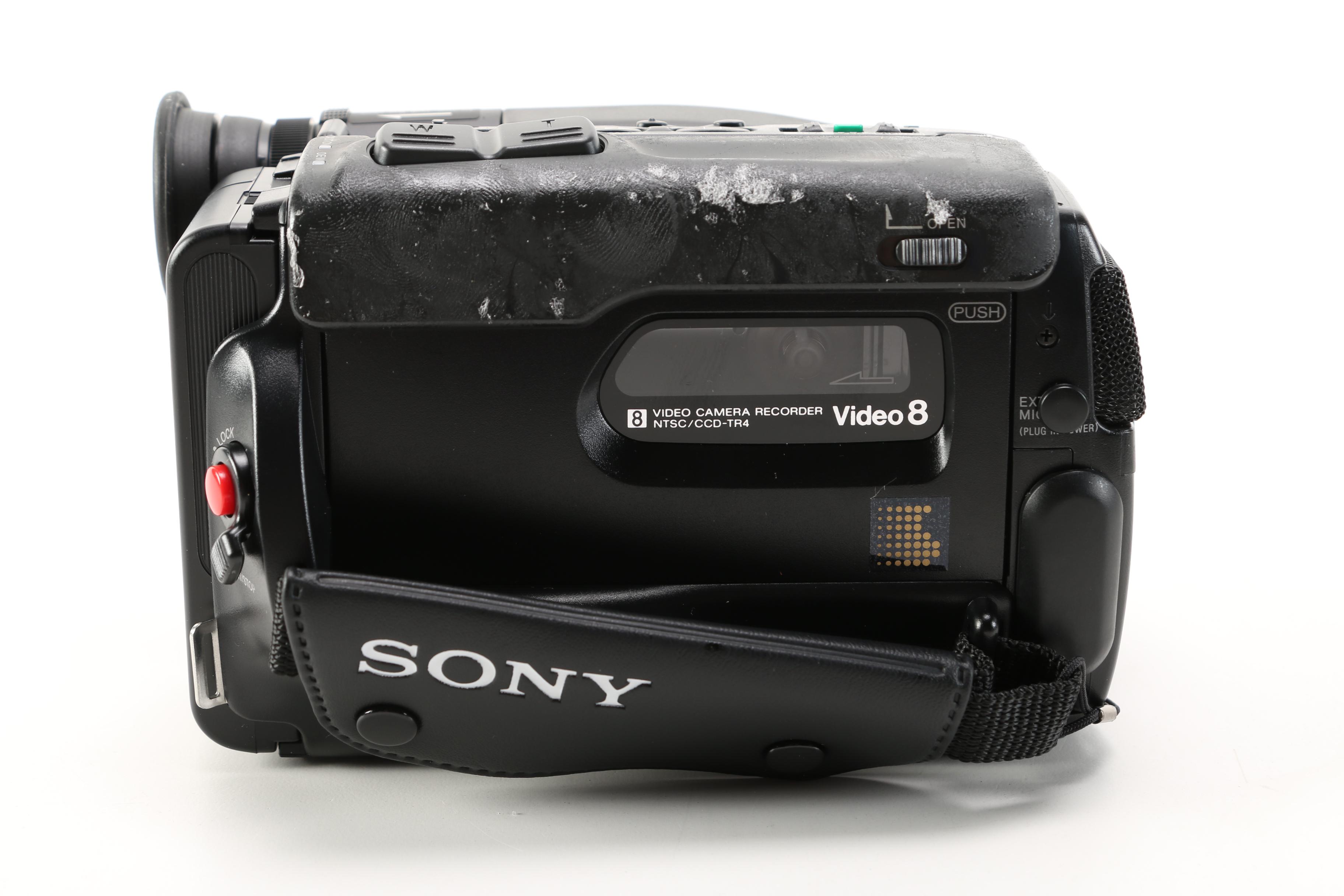 Sony NP-55 Video 8 Handycam Camcorder With Accessories