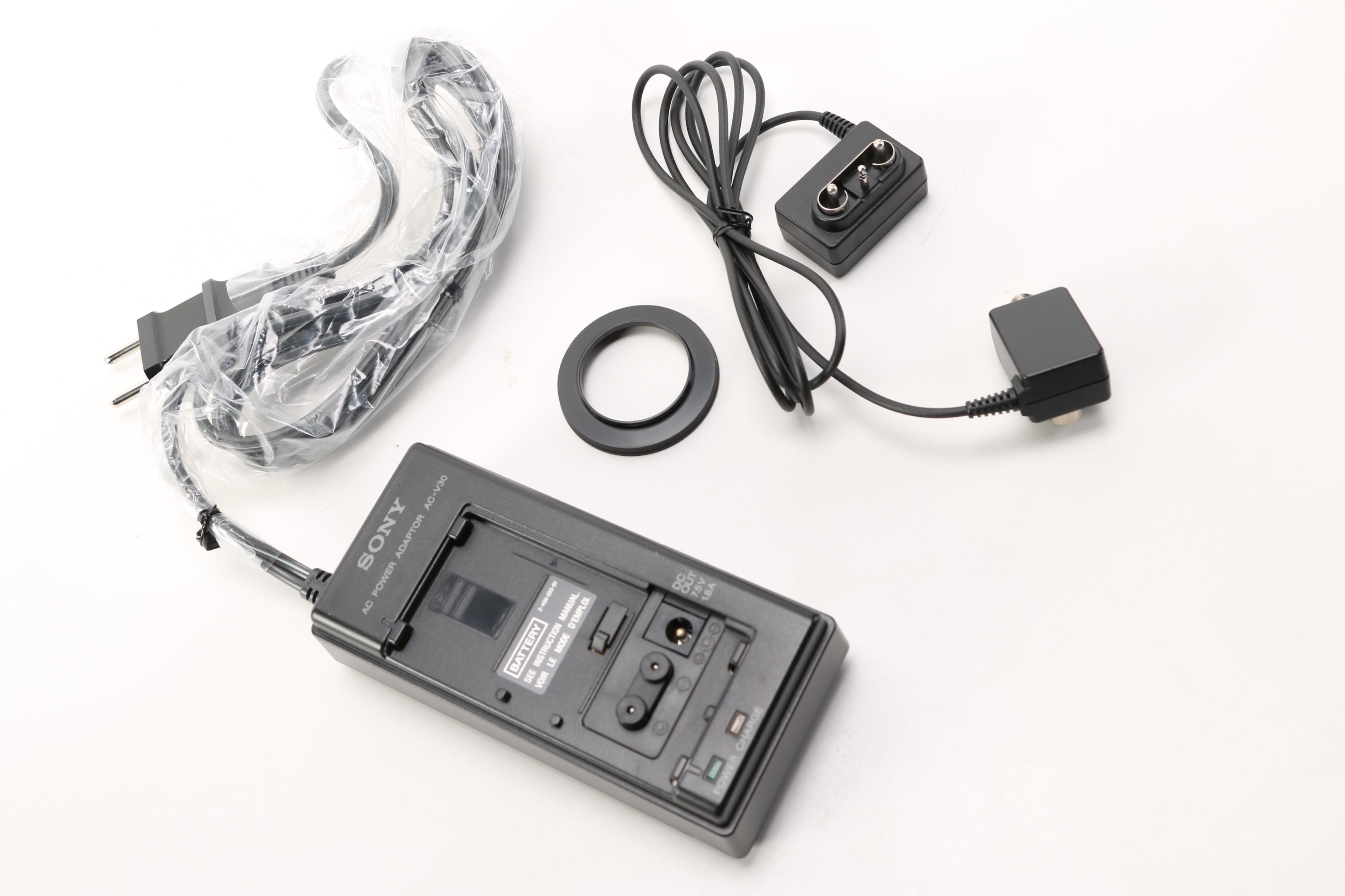 Sony NP-55 Video 8 Handycam Camcorder With Accessories