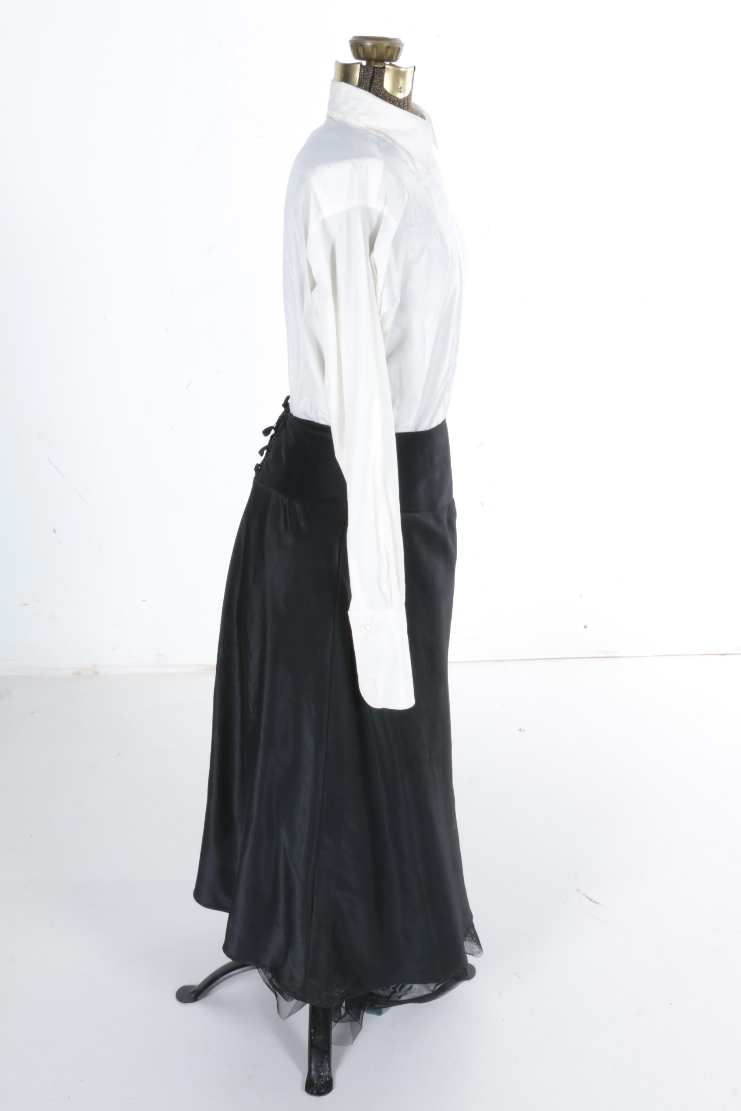 Victorian Jacket with Oscar de la Renta Hat and Dress Form