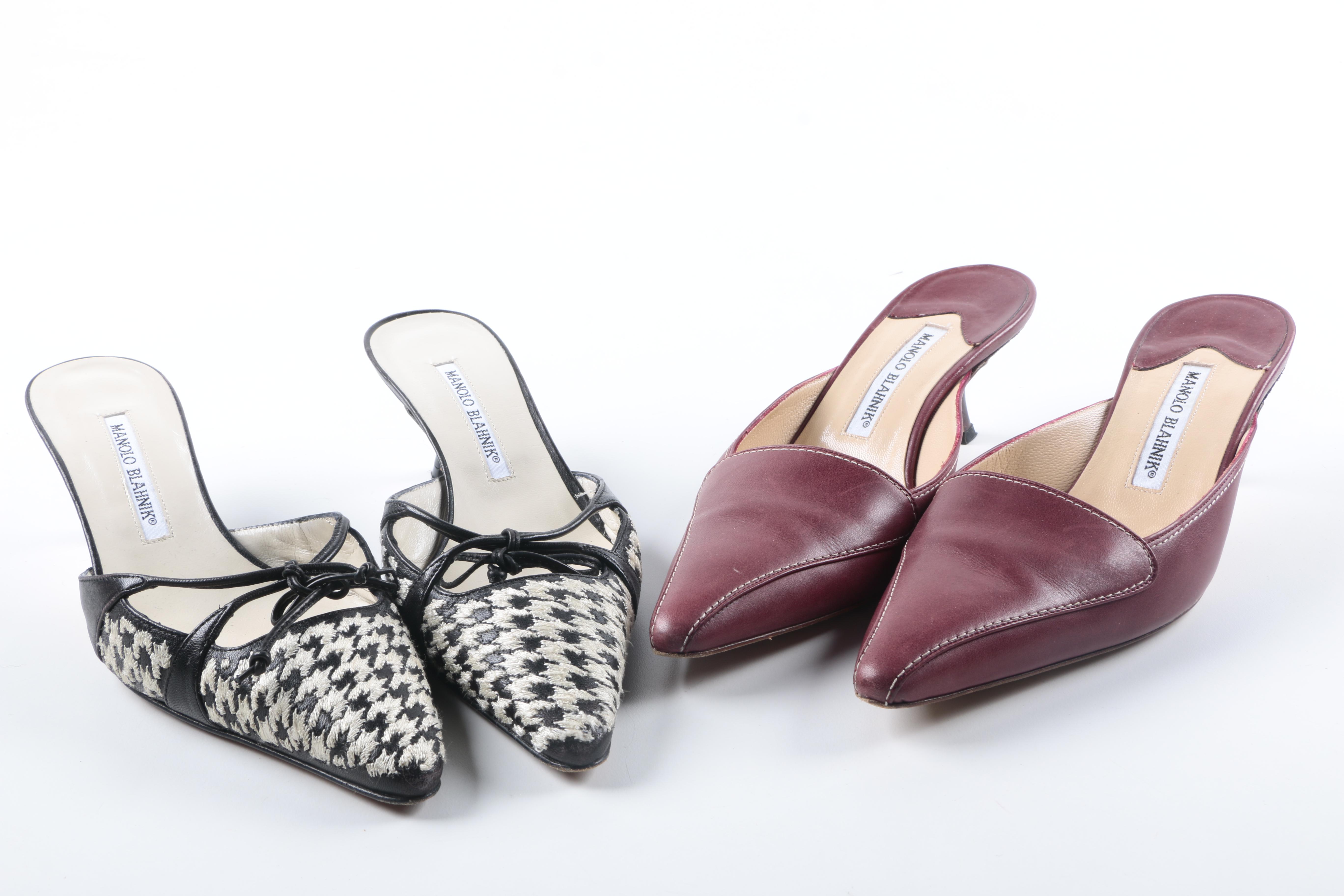 Manolo Blahnik Mules