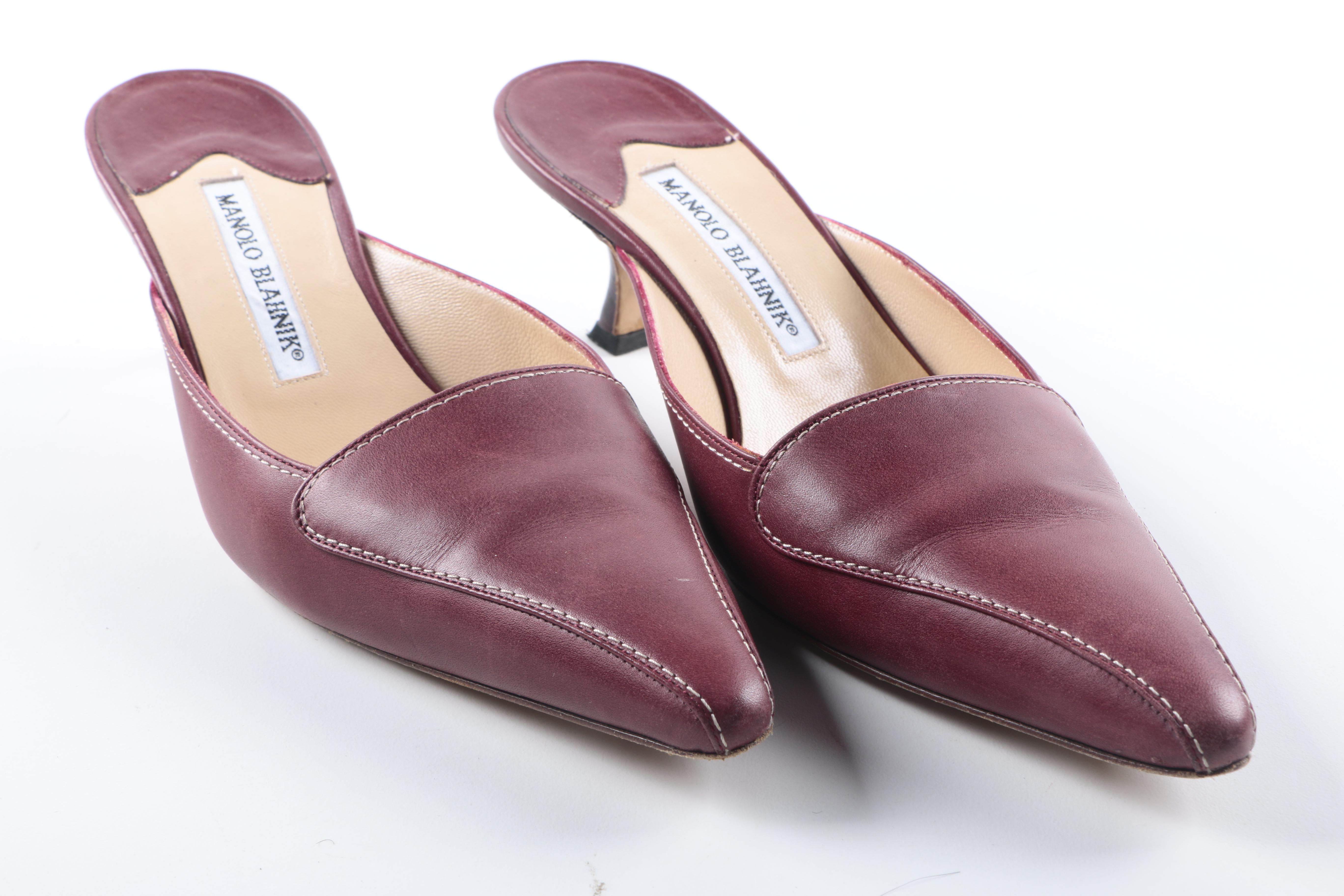 Manolo Blahnik Mules