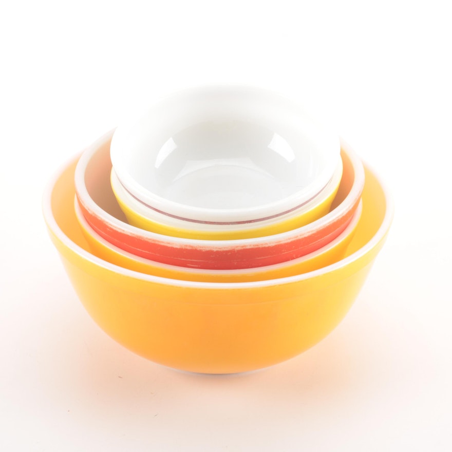 Pyrex "Primary Colors" Mixing Bowls