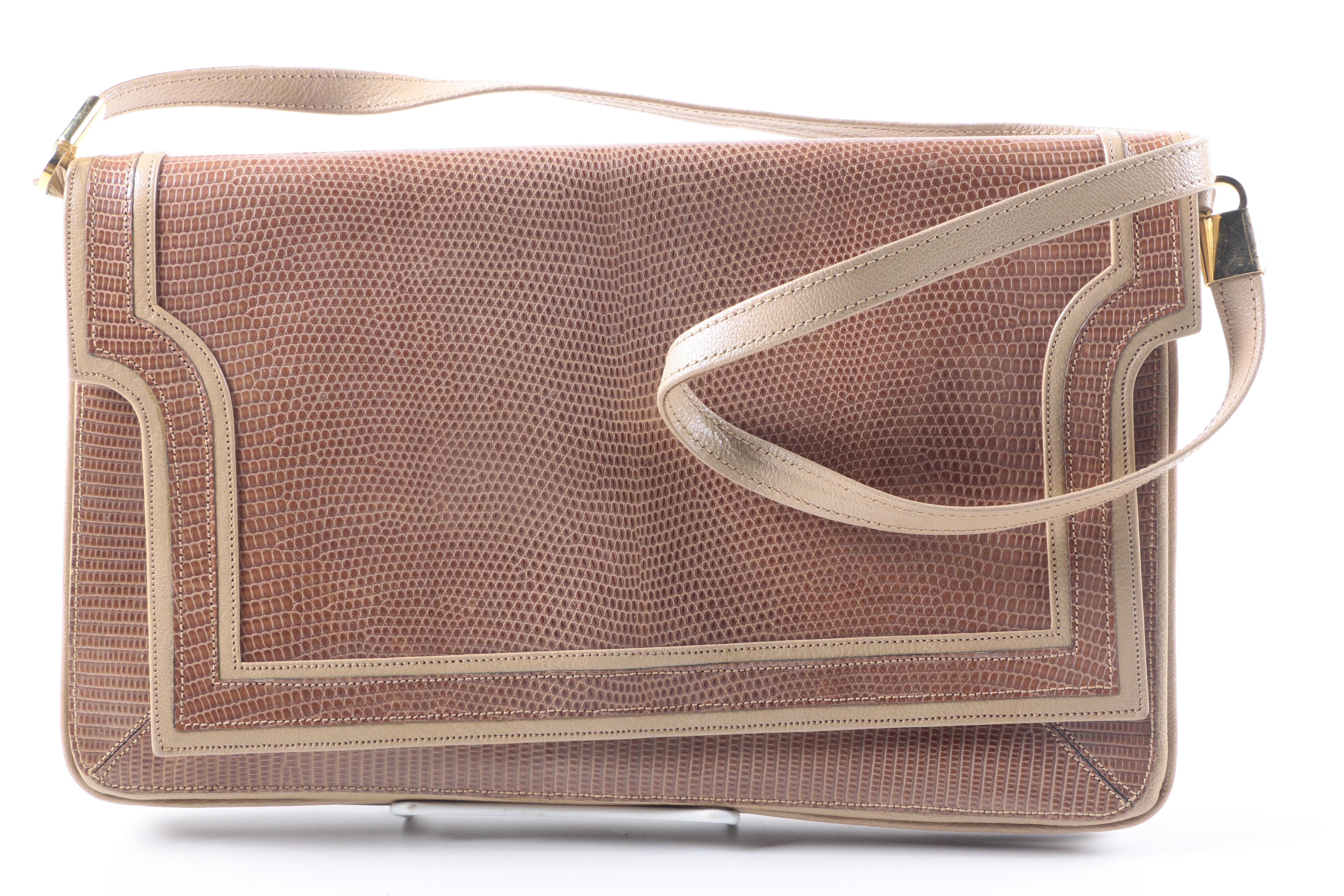 Pair of Vintage Lizard Skin Purses