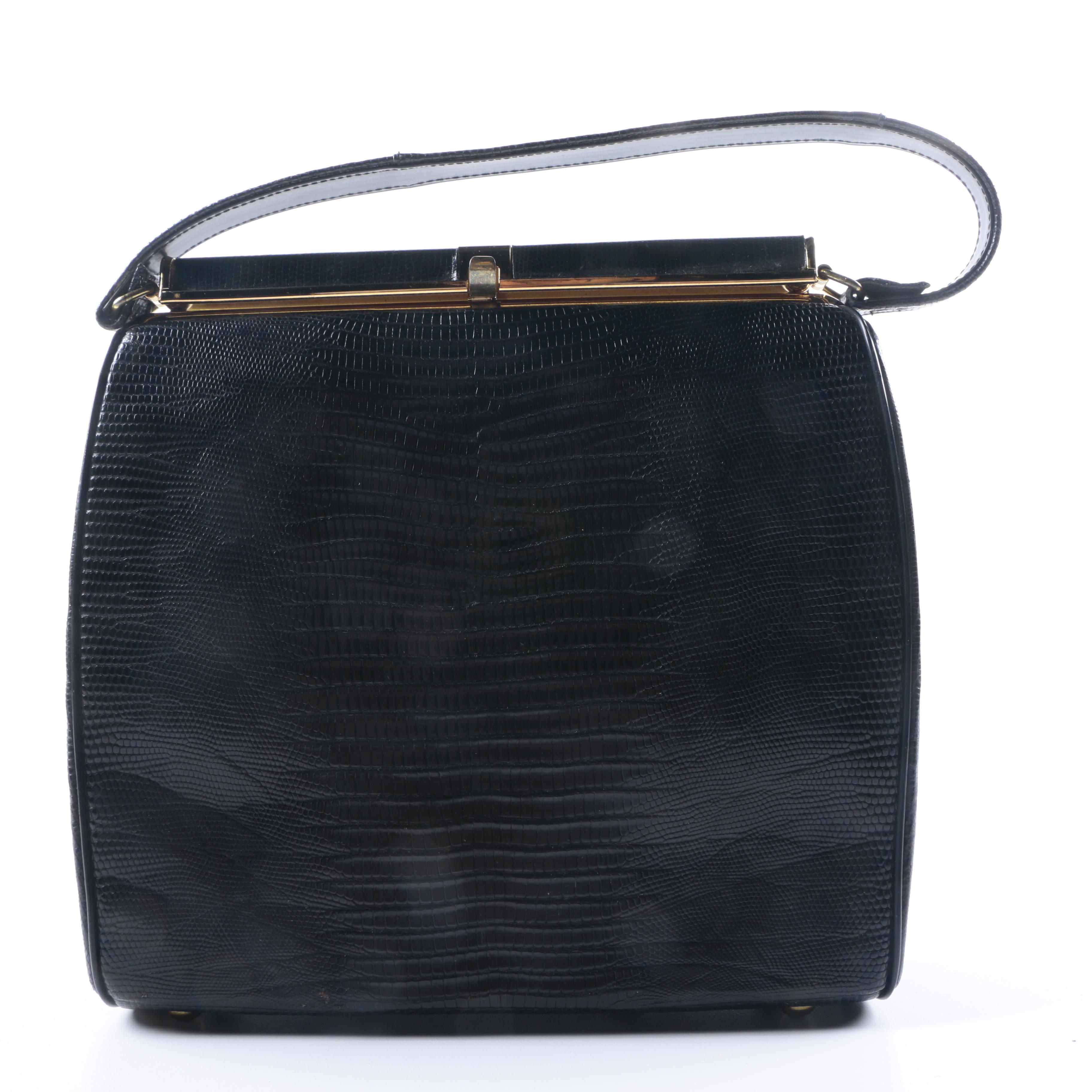 Pair of Vintage Lizard Skin Purses