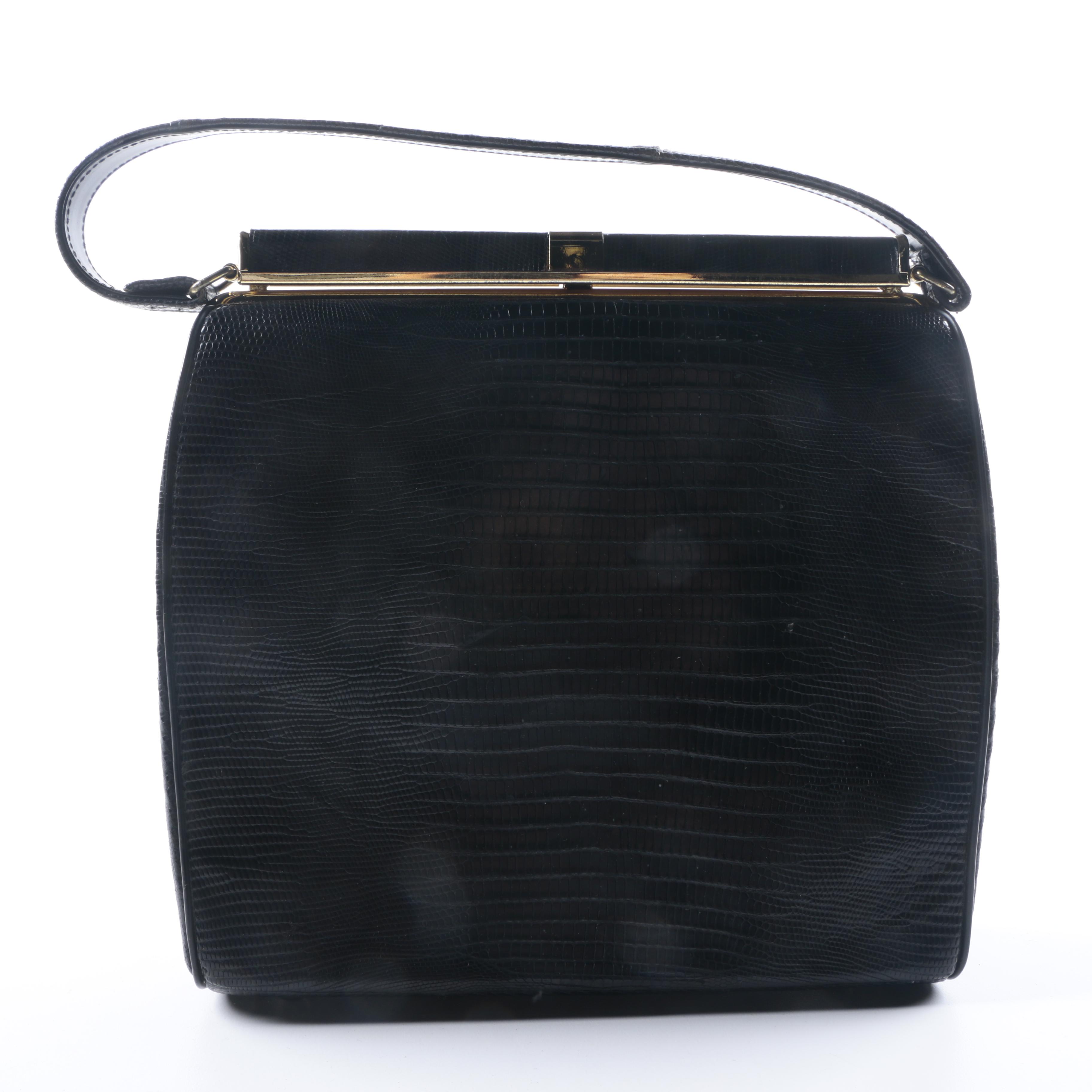 Pair of Vintage Lizard Skin Purses