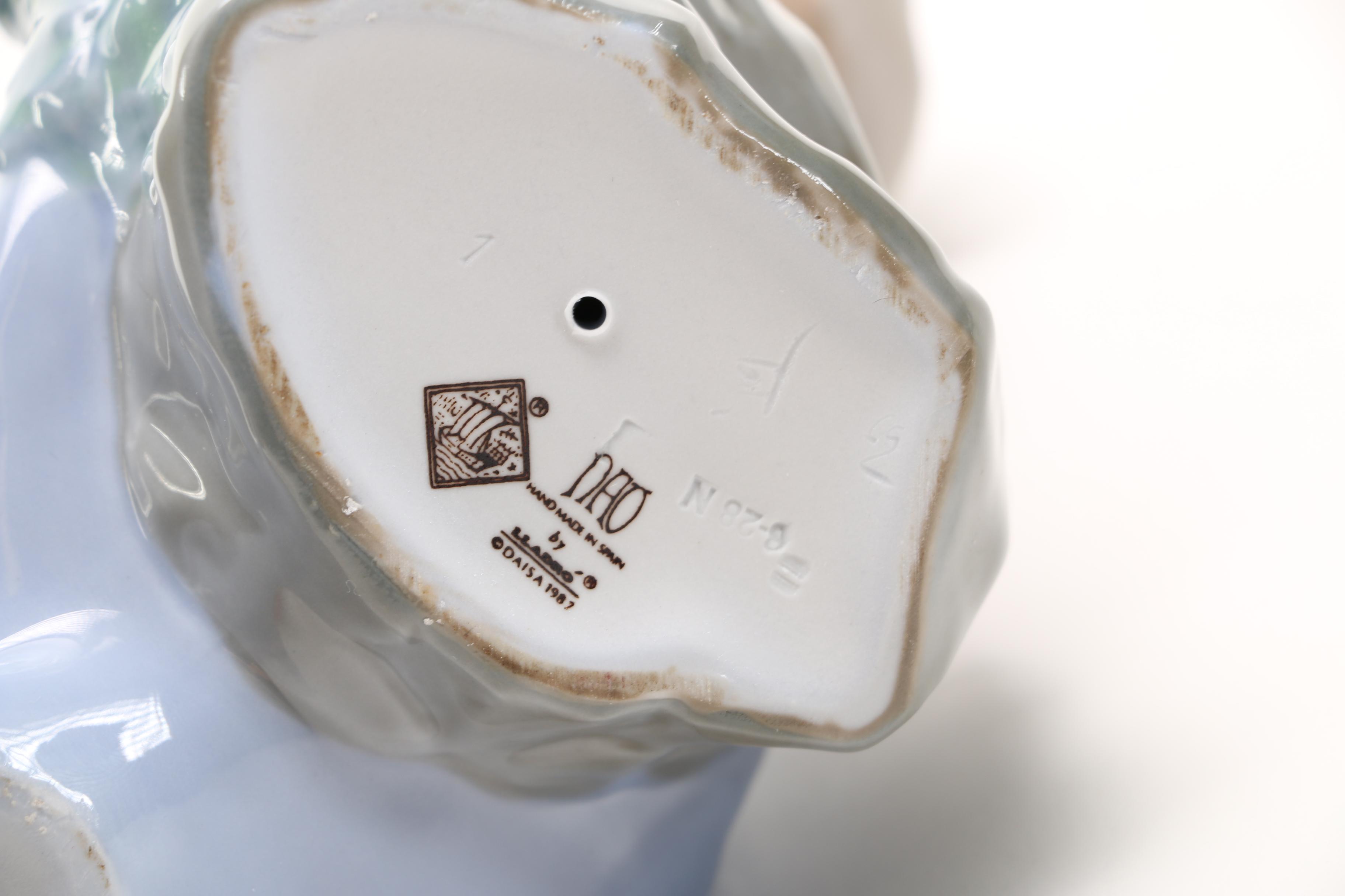 Nao for Lladro "Listening To Birds Song" Figurine