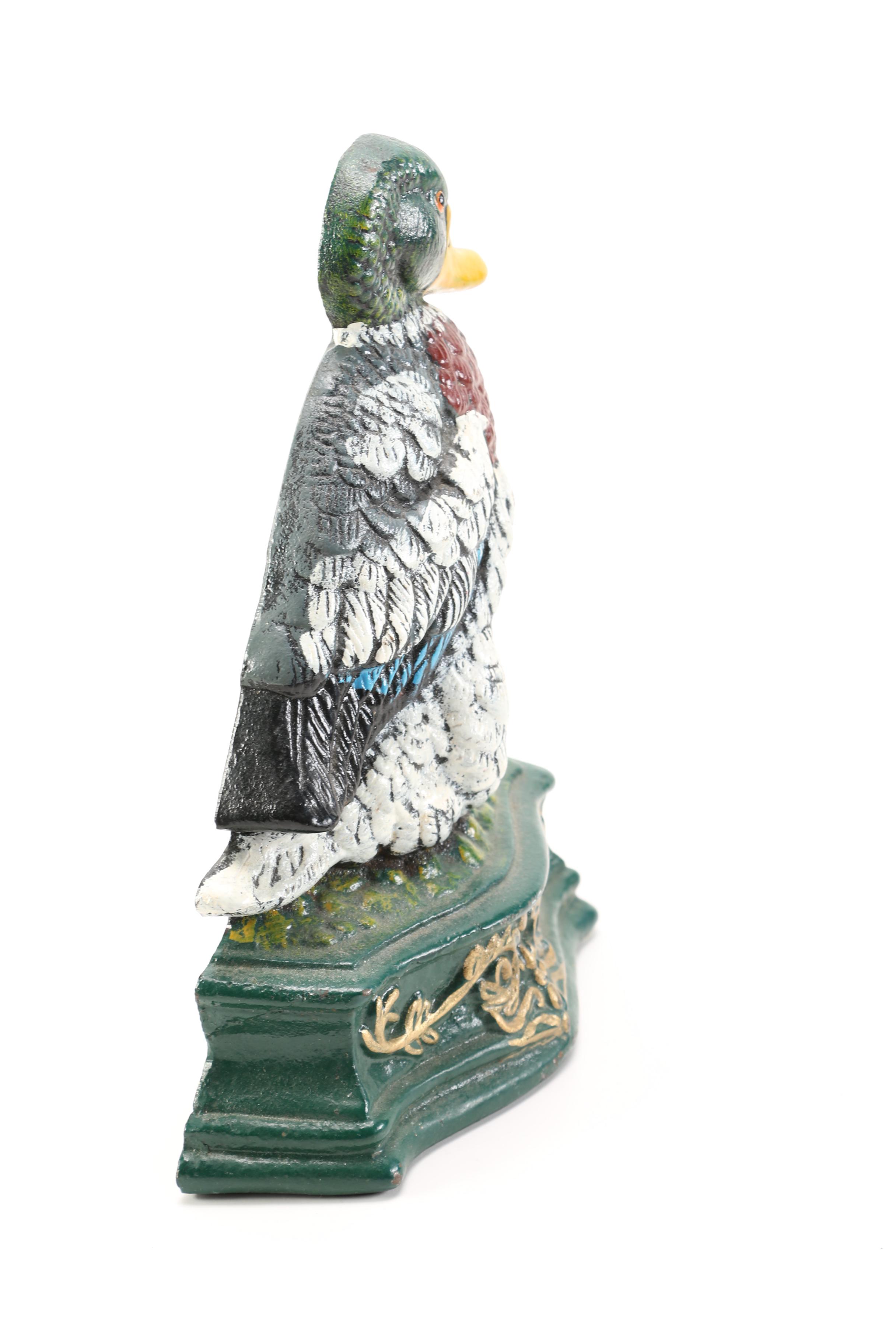 Cast Iron Duck Decor