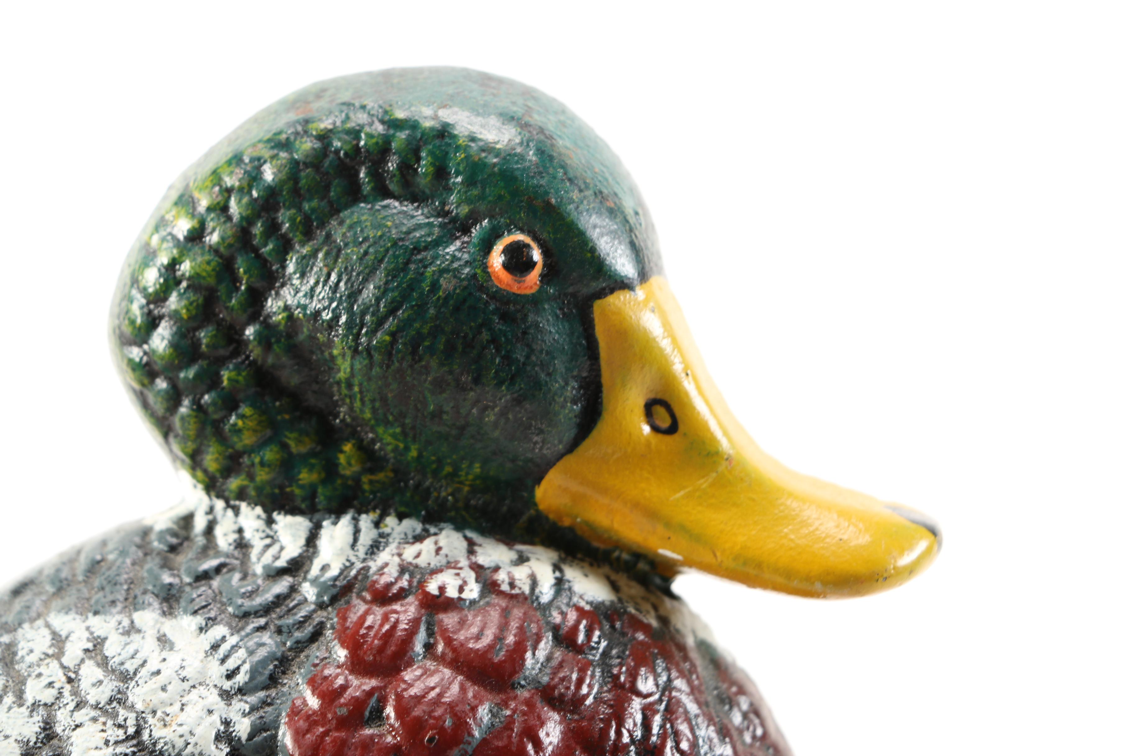 Cast Iron Duck Decor
