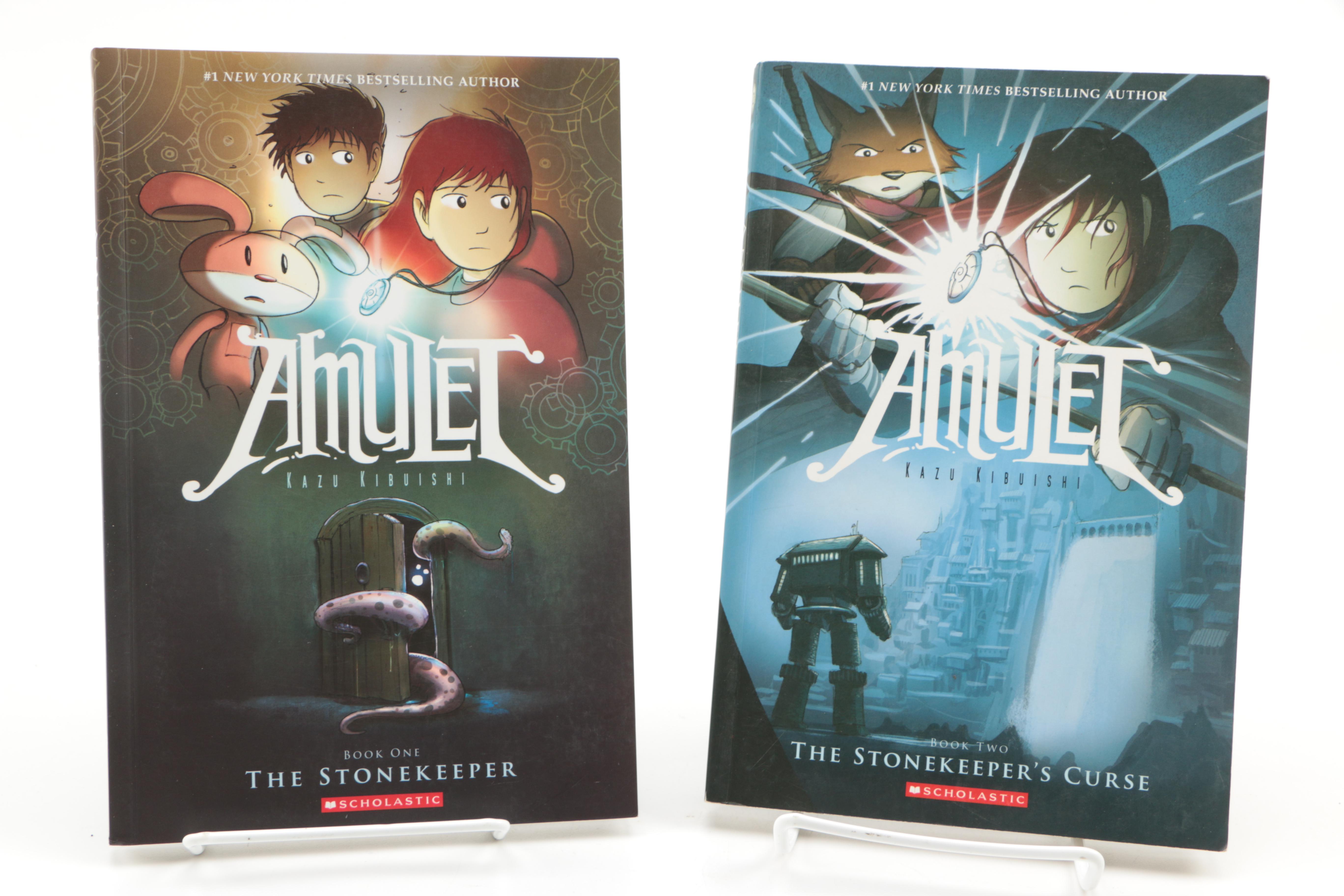 Six Volumes of "Amulet" by Kazu Kibuishi