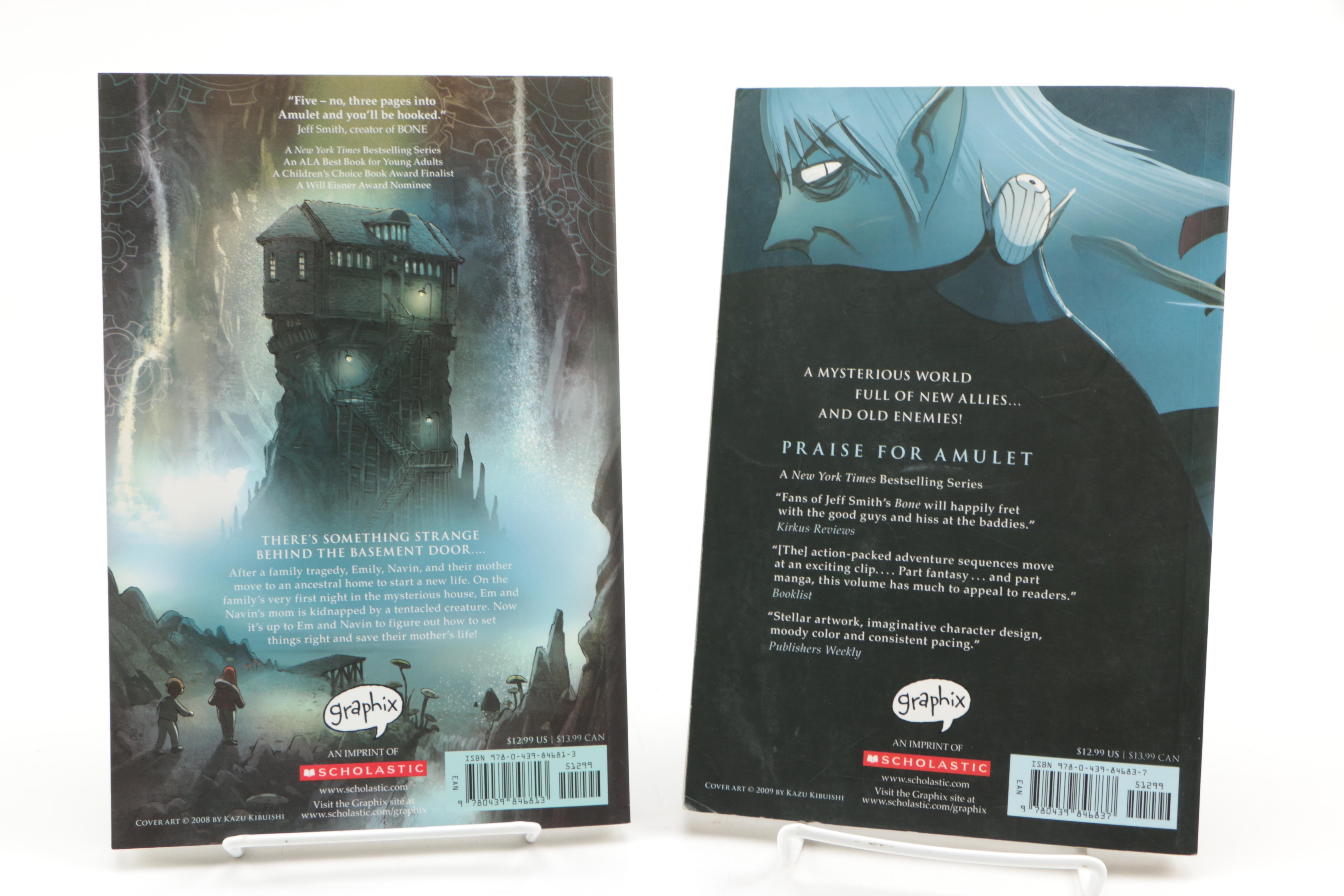 Six Volumes of "Amulet" by Kazu Kibuishi