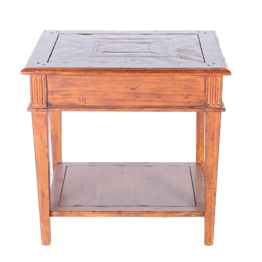 "Casa Antica" Pine End Table by Hooker Furniture