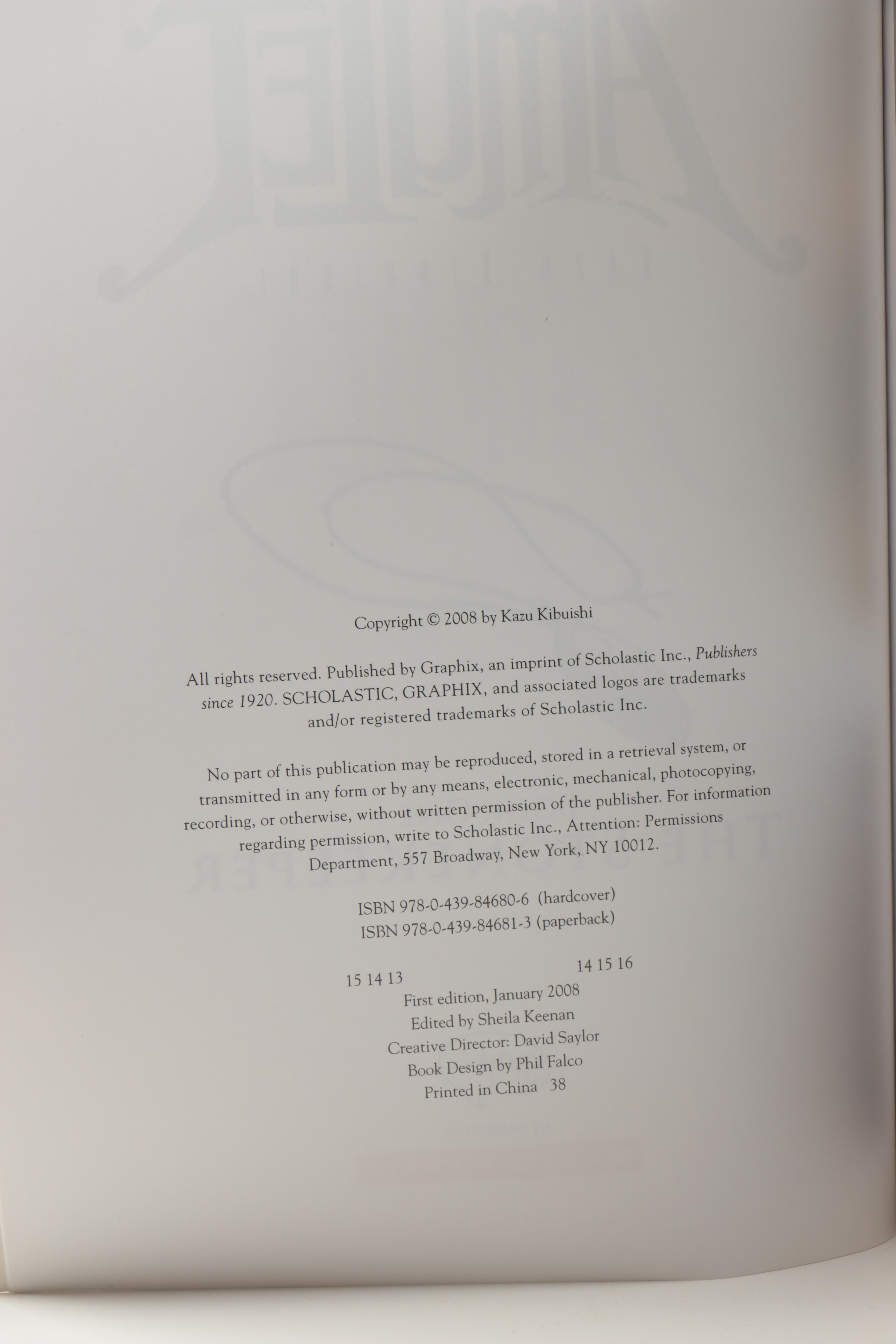 Six Volumes of "Amulet" by Kazu Kibuishi