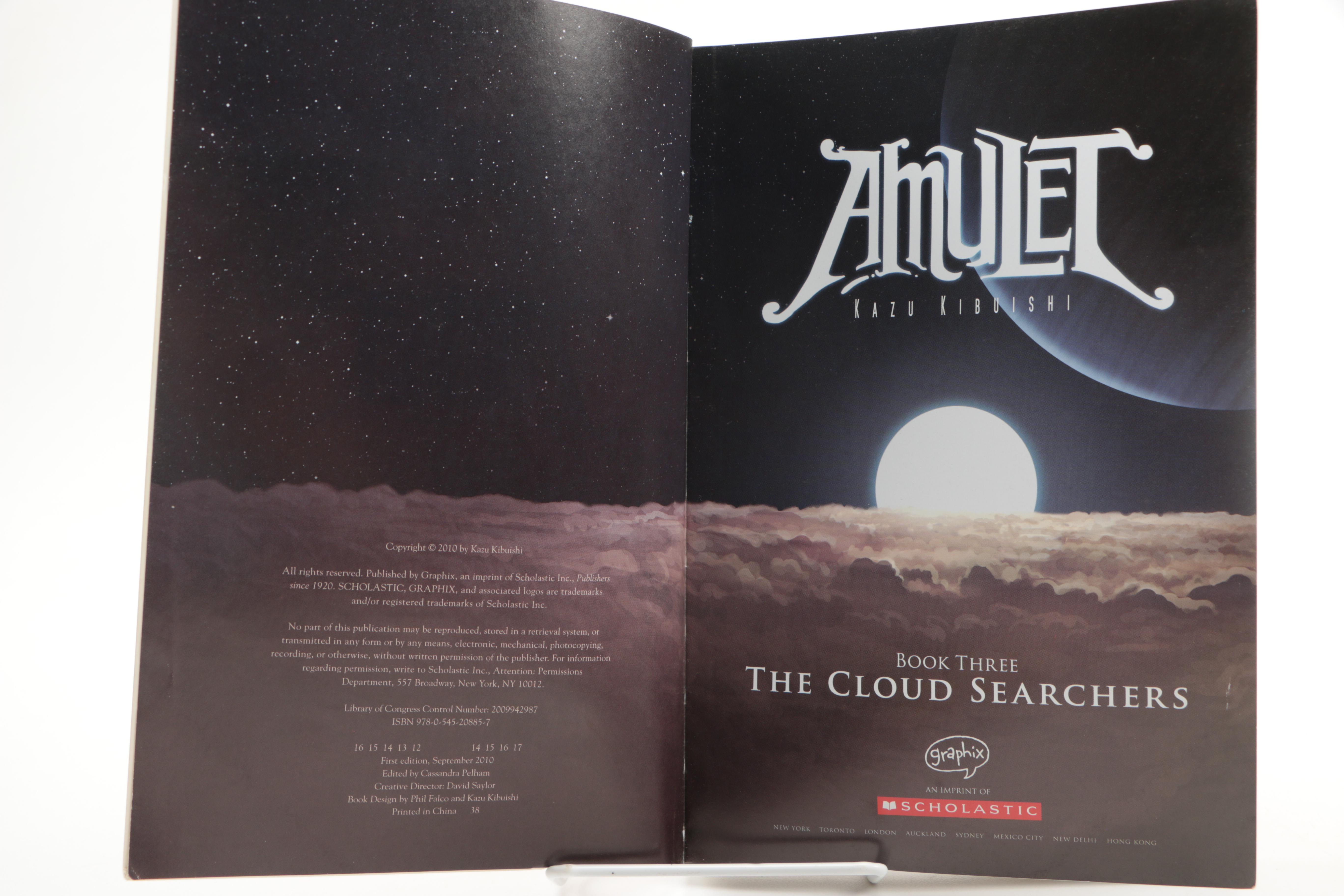 Six Volumes of "Amulet" by Kazu Kibuishi