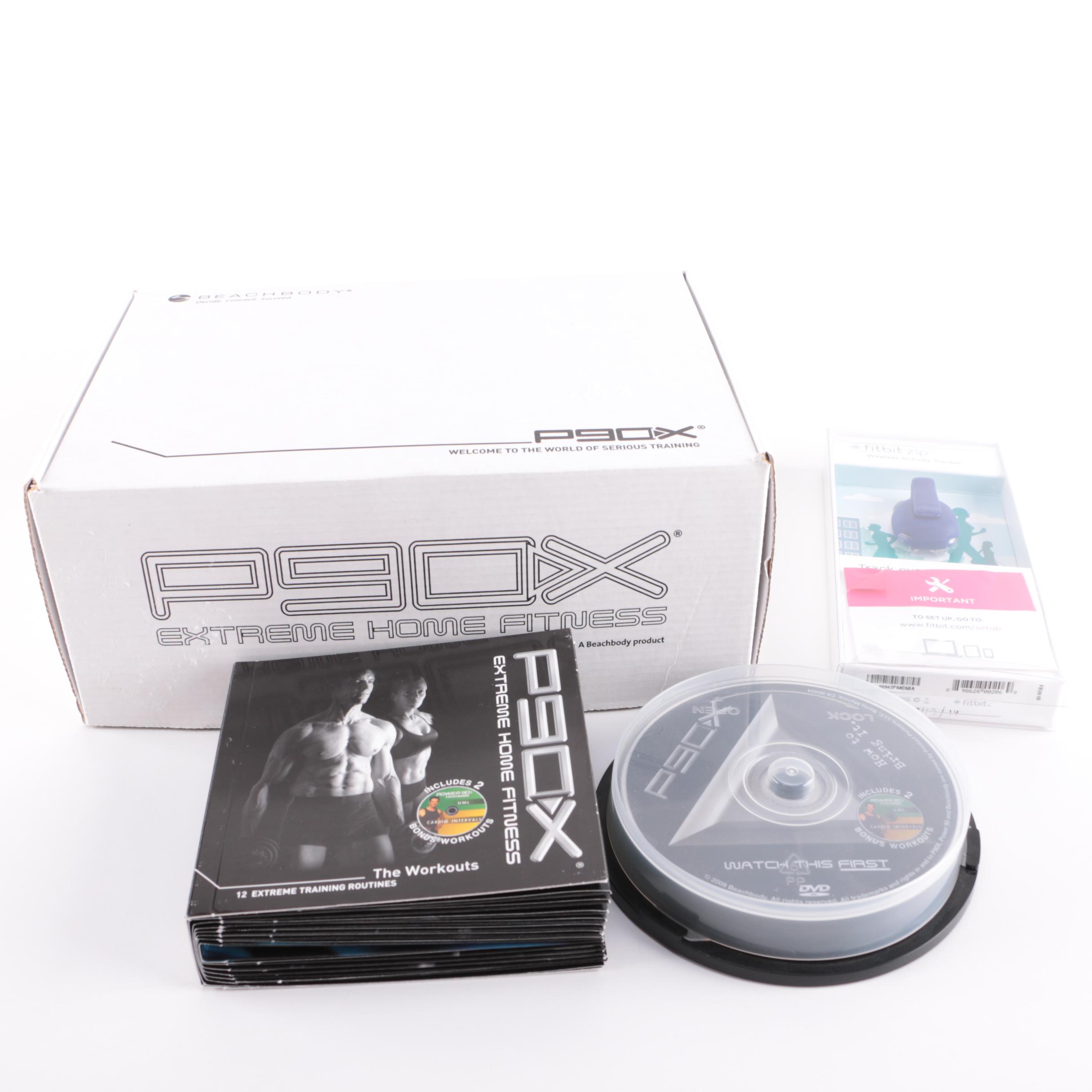 Fitbit Zip and Beachbody P90X System