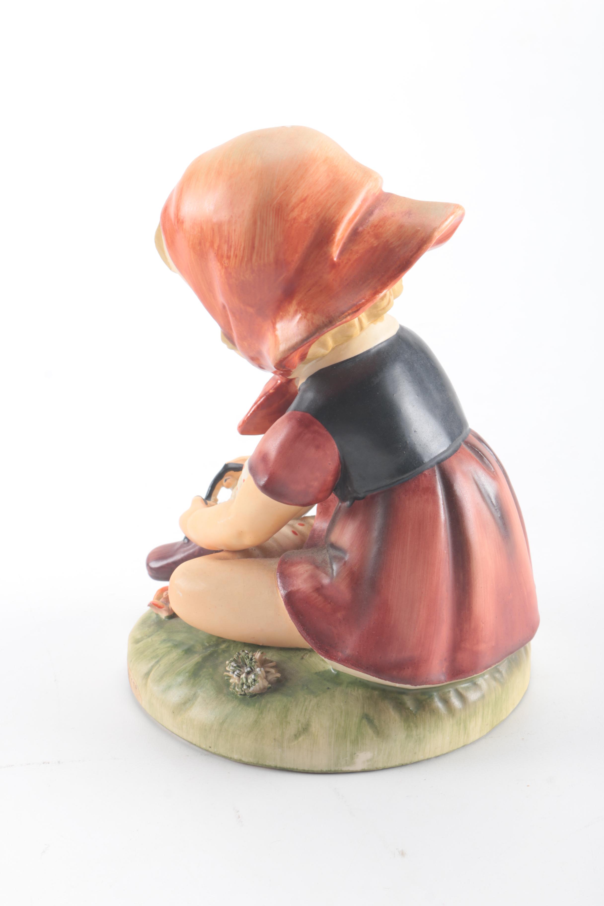 Japanese Erich Stauffer "Open Laces" Figurine