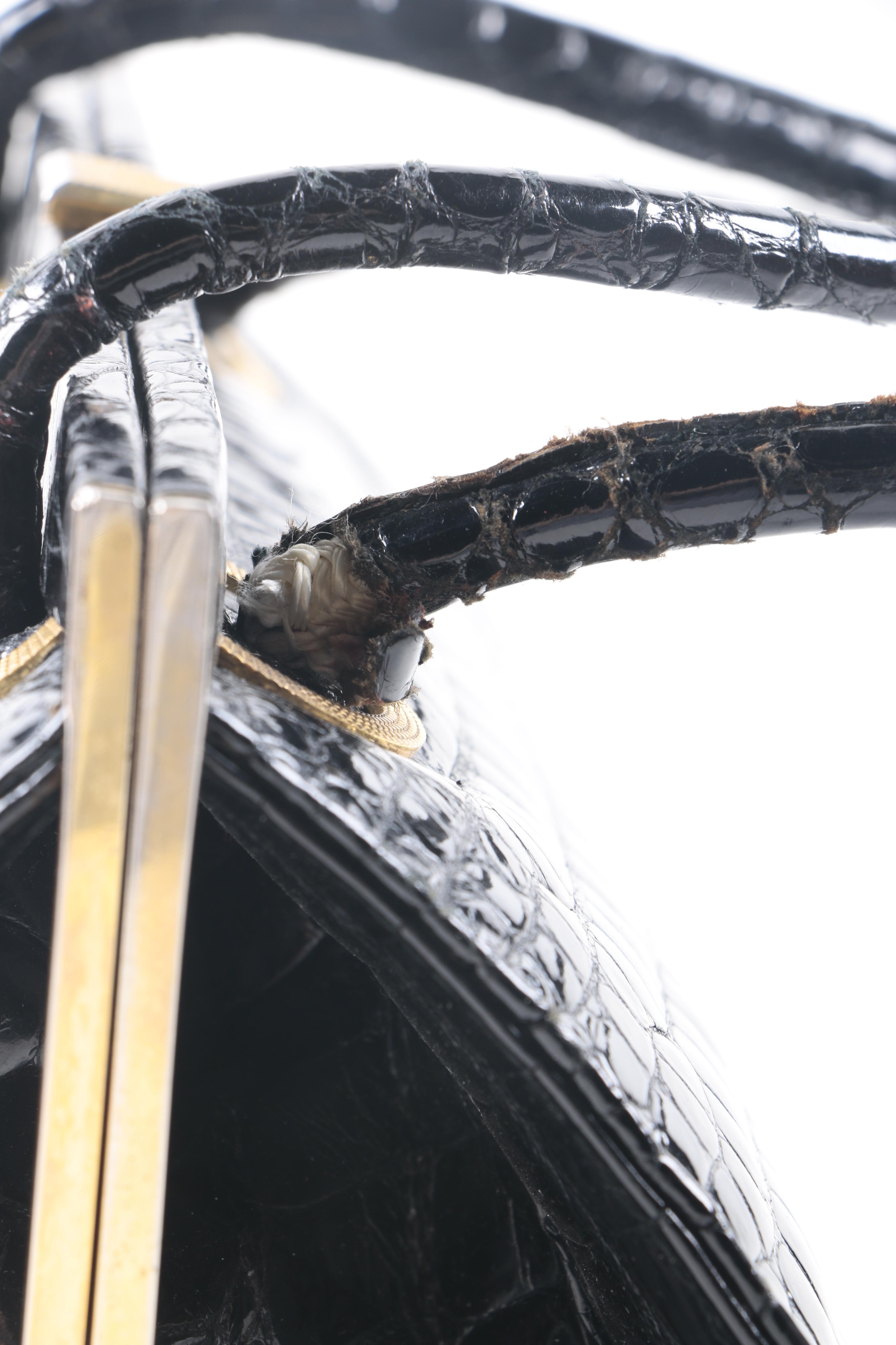 Vintage Crocodile Handbags Including Loewe and Sacha