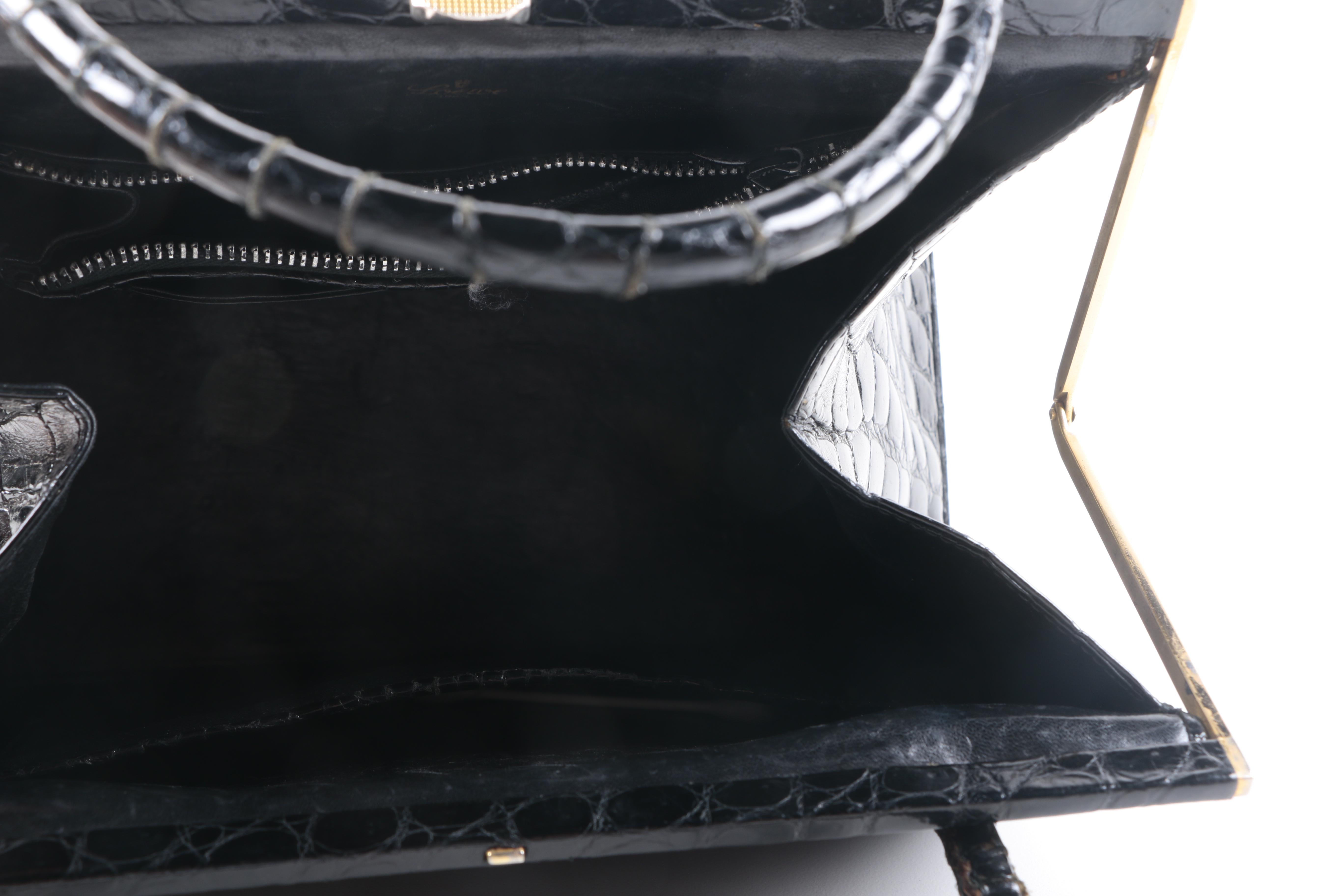 Vintage Crocodile Handbags Including Loewe and Sacha