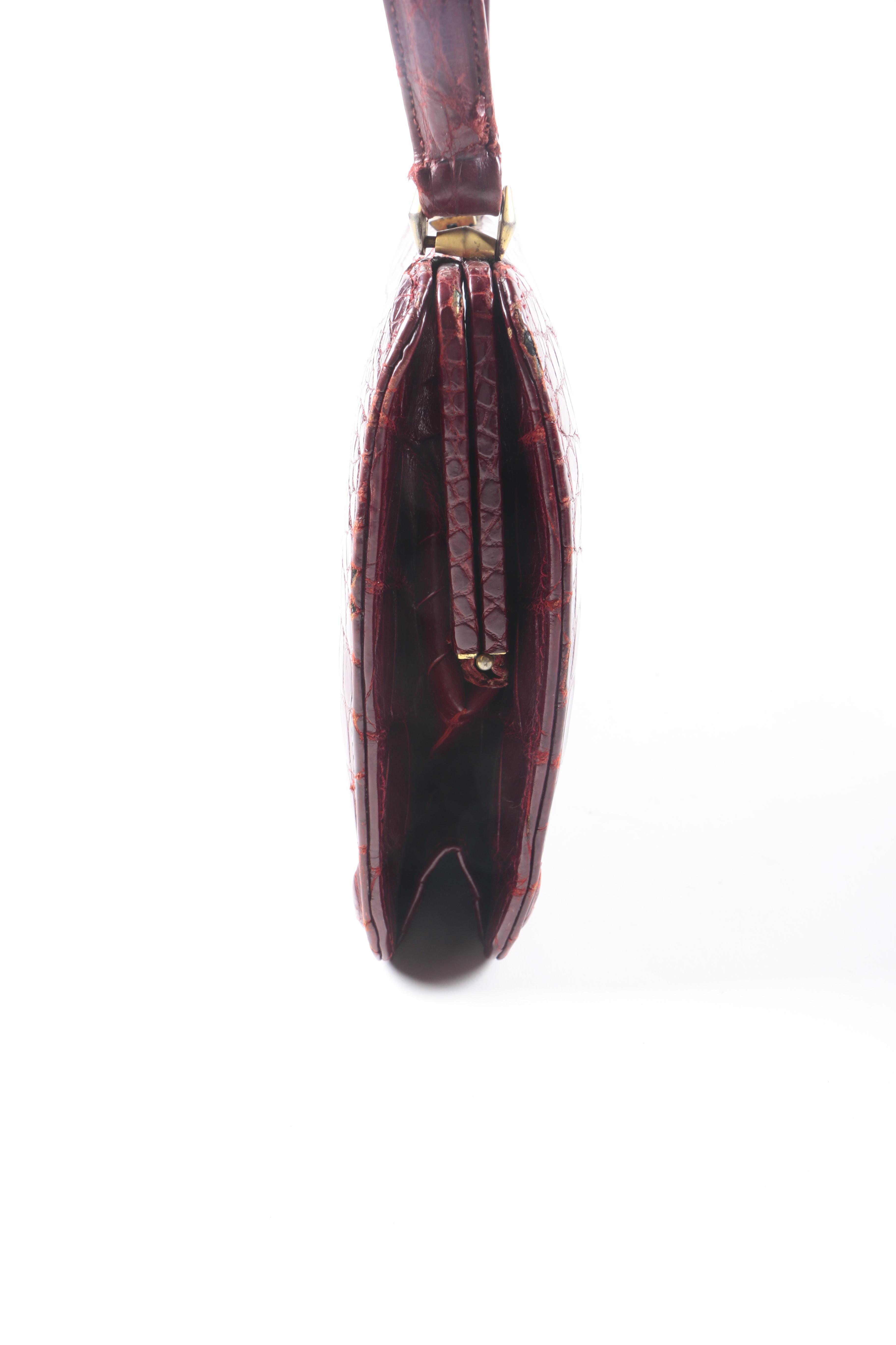 Vintage Crocodile Handbags Including Loewe and Sacha