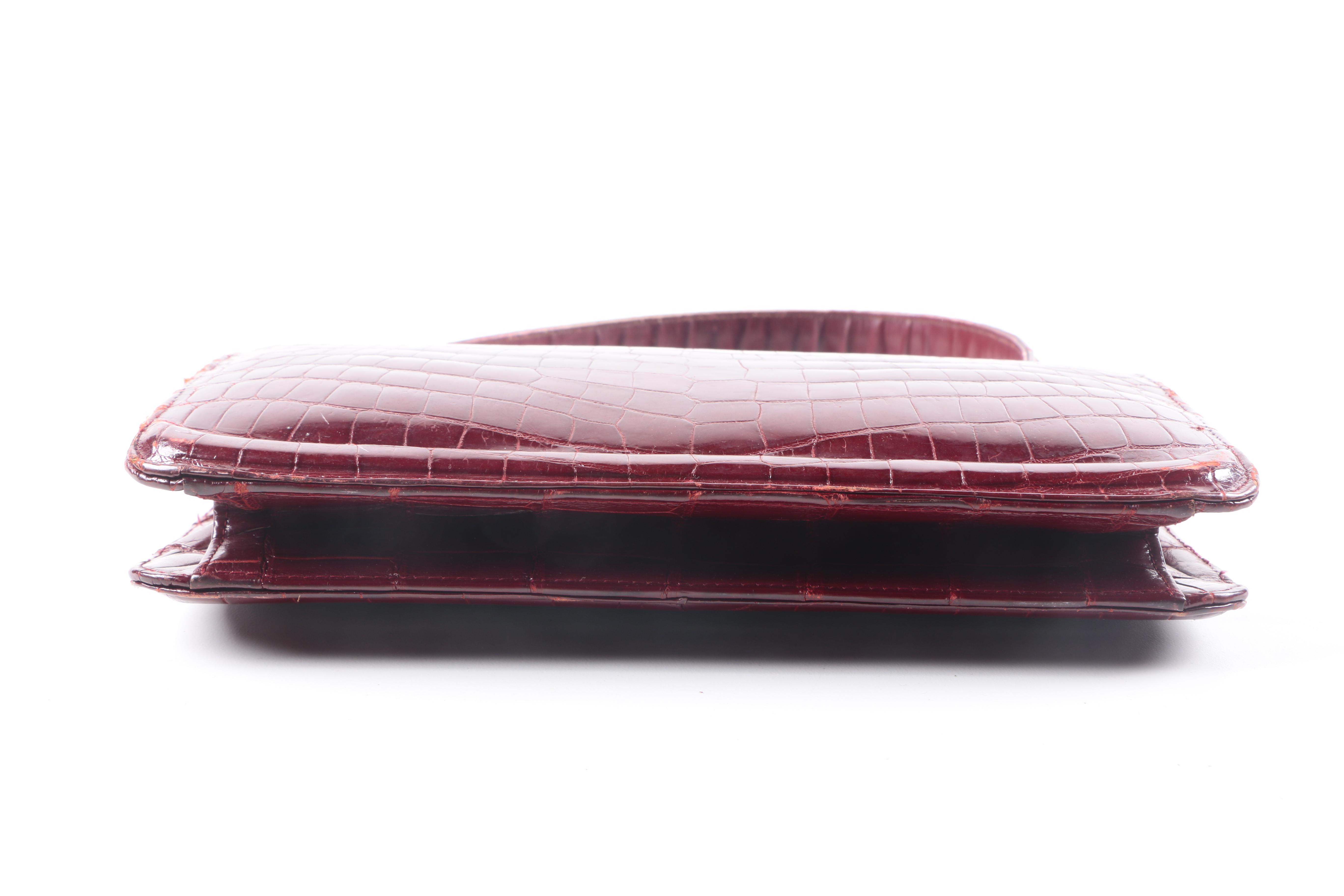 Vintage Crocodile Handbags Including Loewe and Sacha