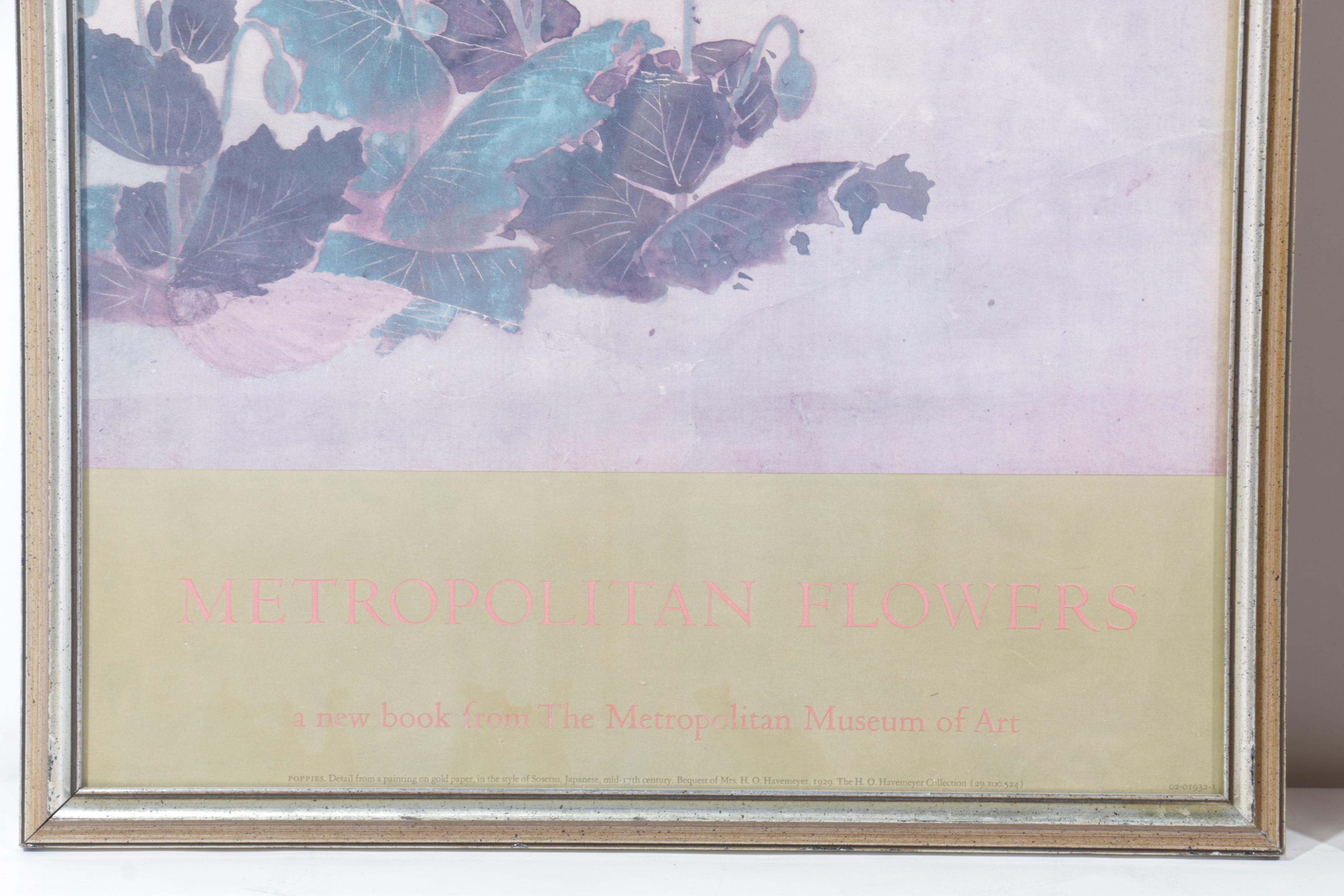 Offset Lithograph Posters for The Metropolitan Museum of Art