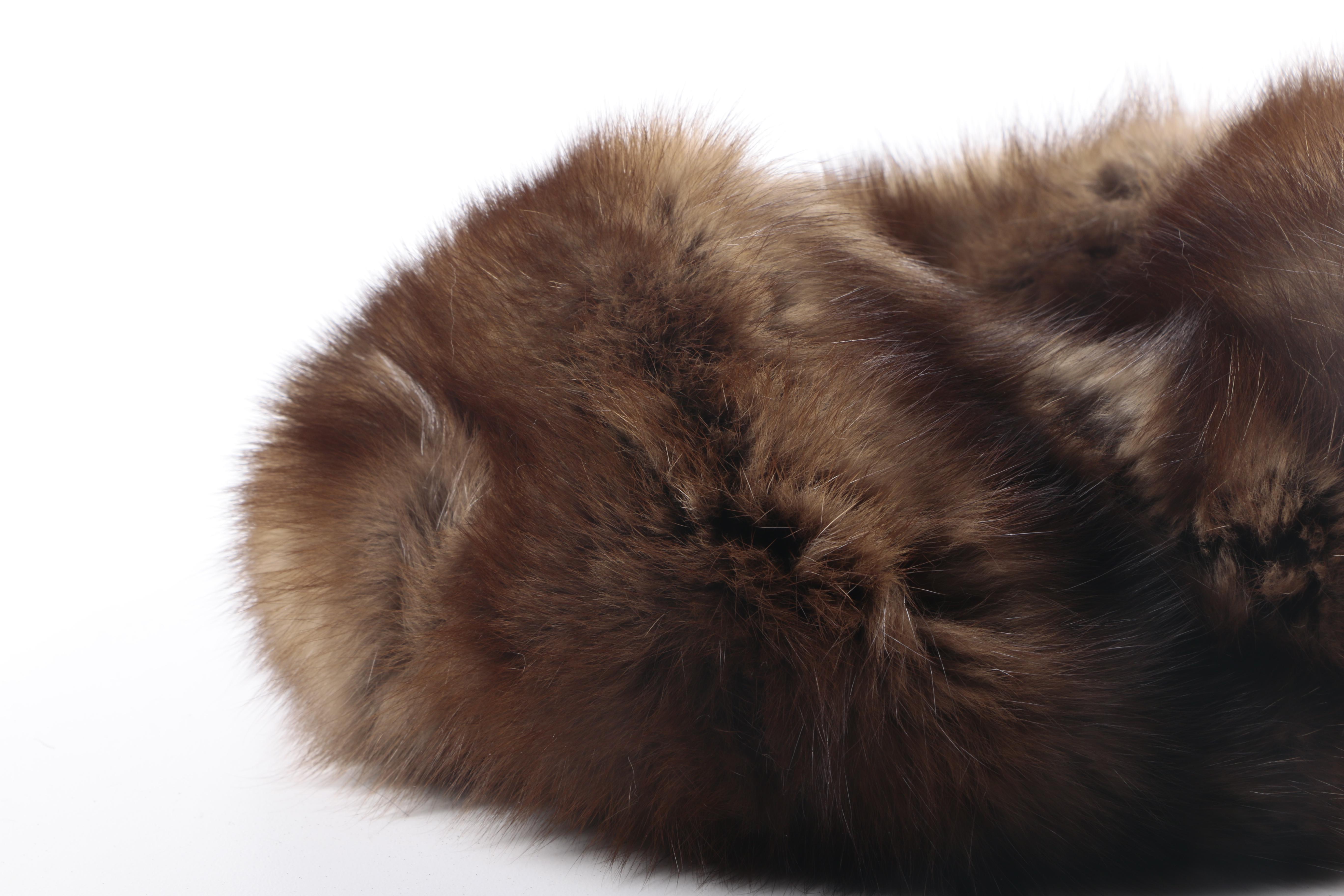 Vintage Mink Beret