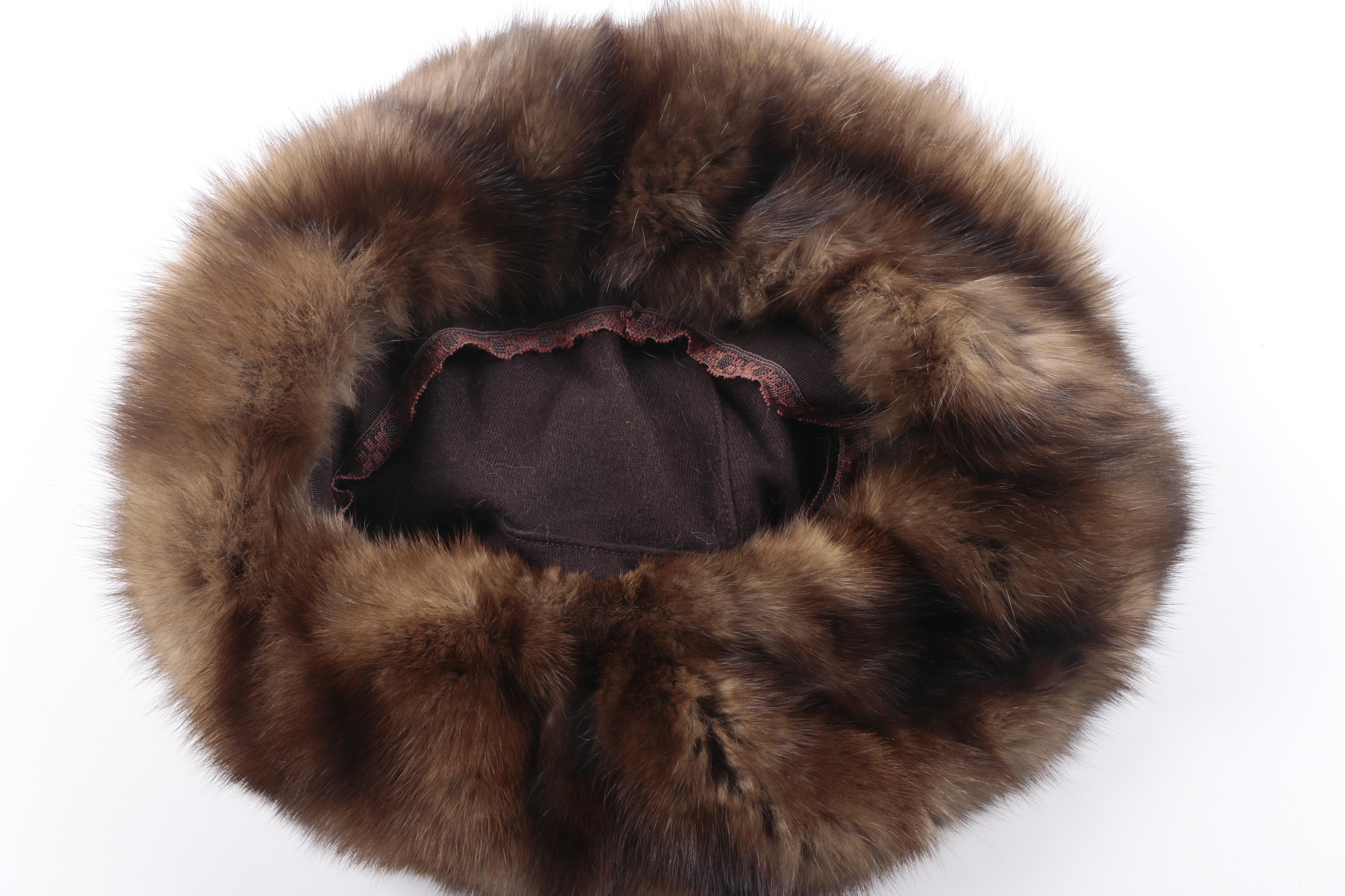 Vintage Mink Beret