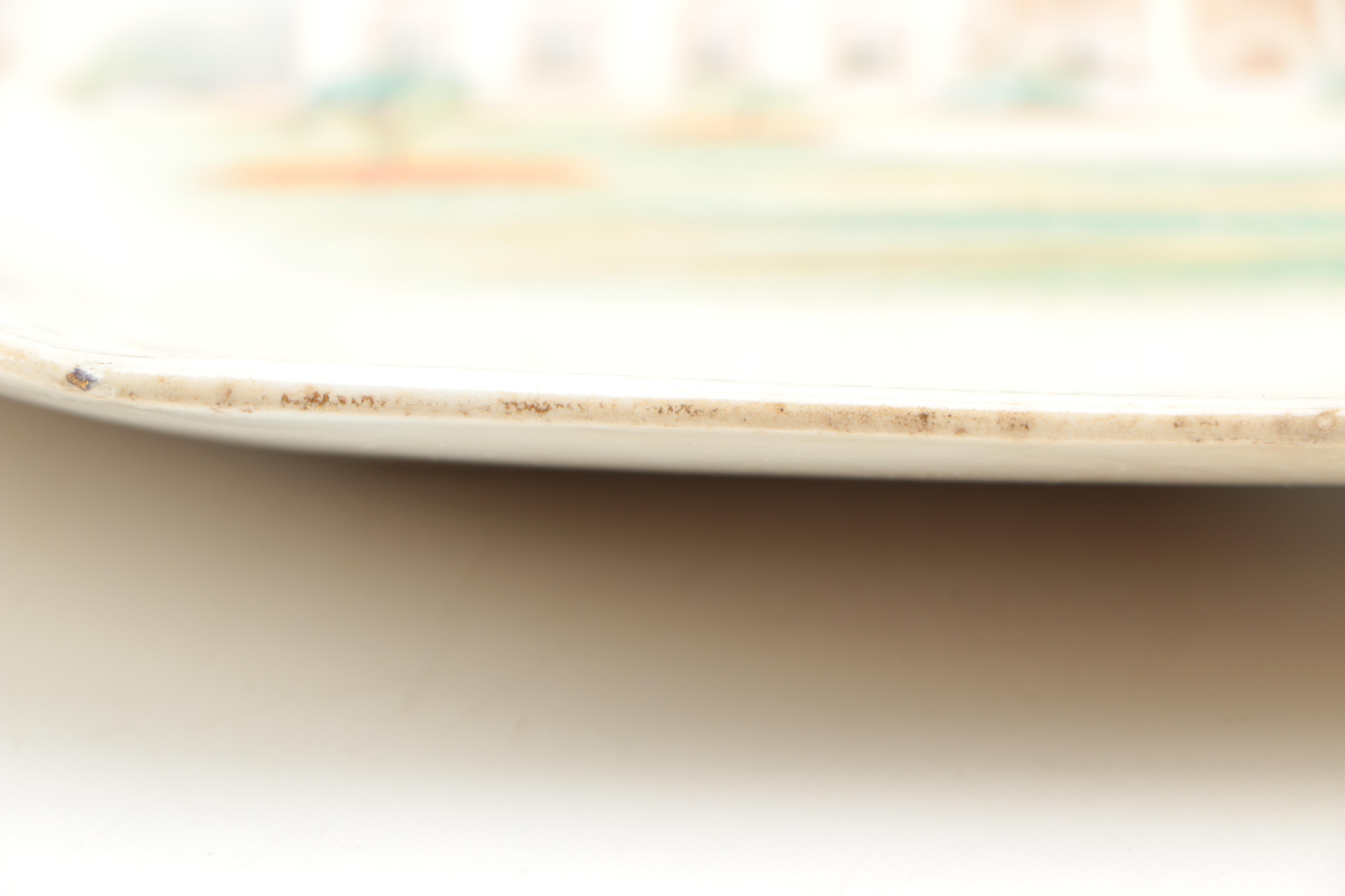 La Francaise Porcelain United States Presidential Plate