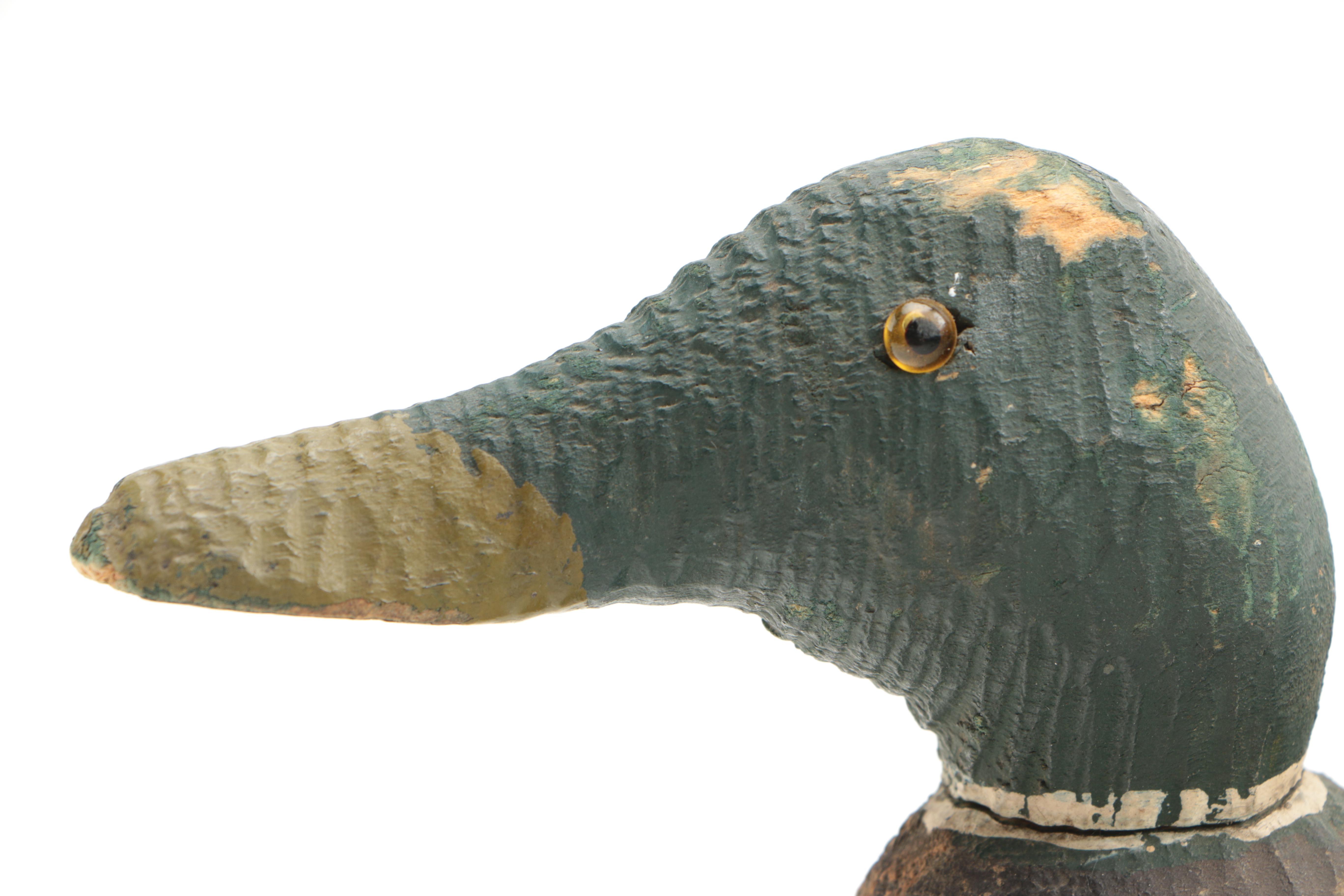 Handmade Wooden Duck Decoy