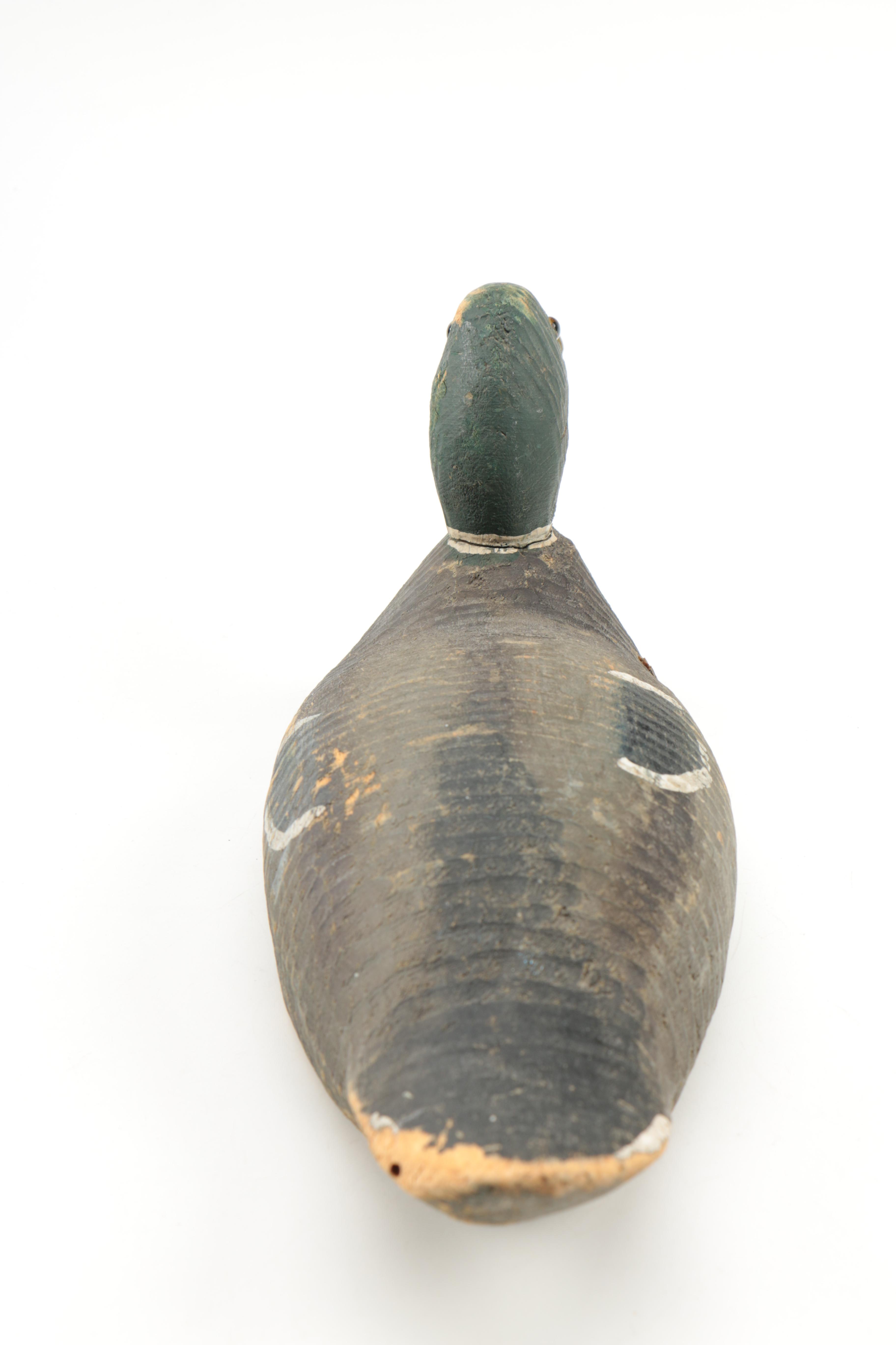 Handmade Wooden Duck Decoy