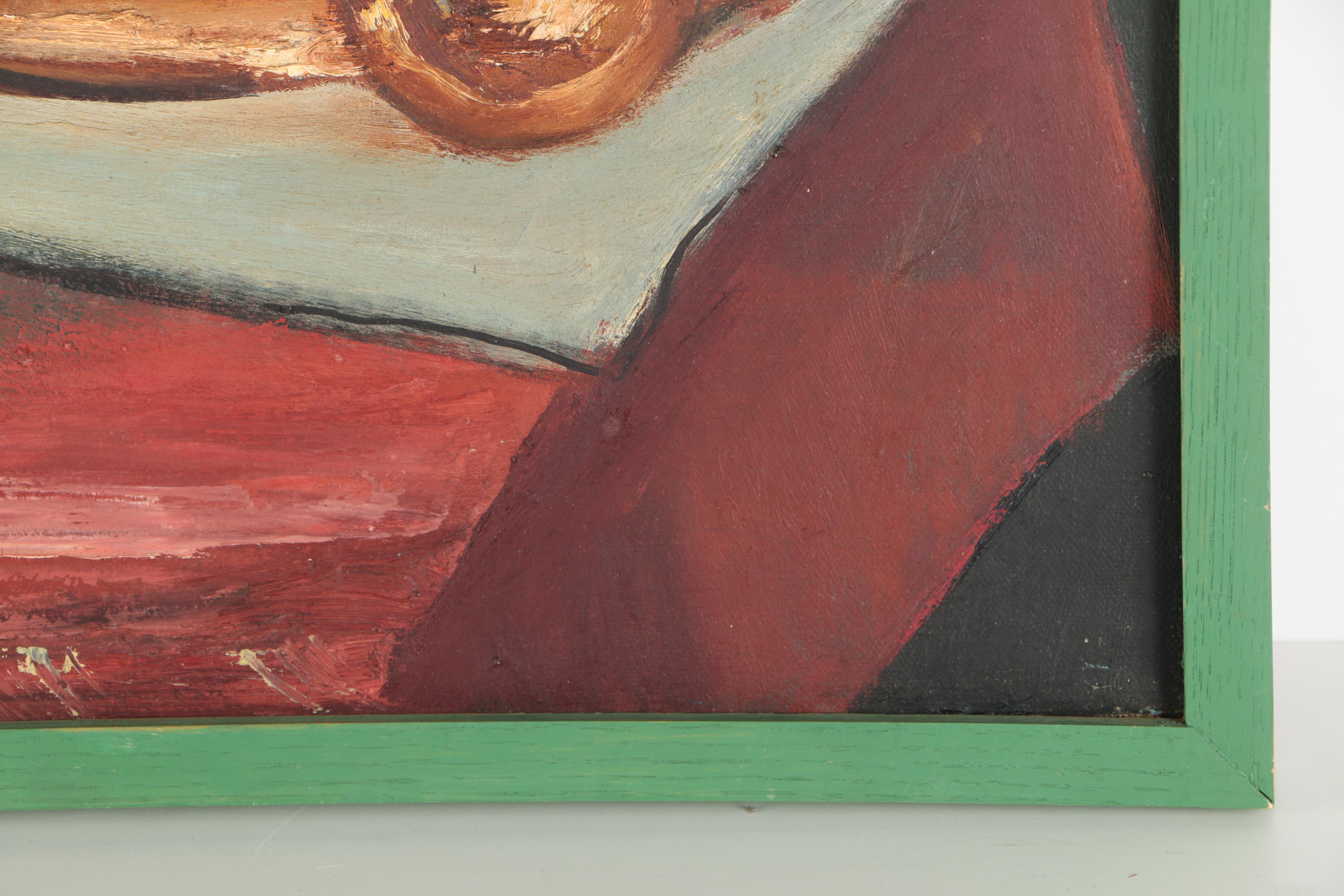 Oil Painting on Canvas of Still Life