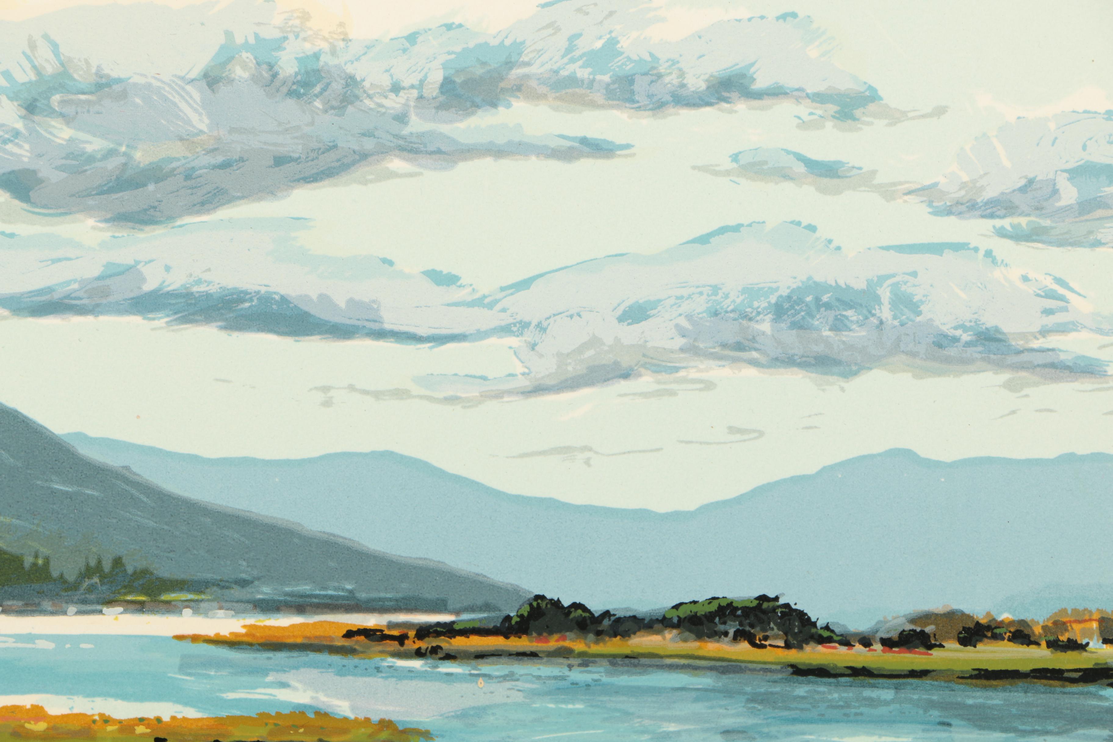 Lee Limited Edition Serigraph on Paper of a Lake