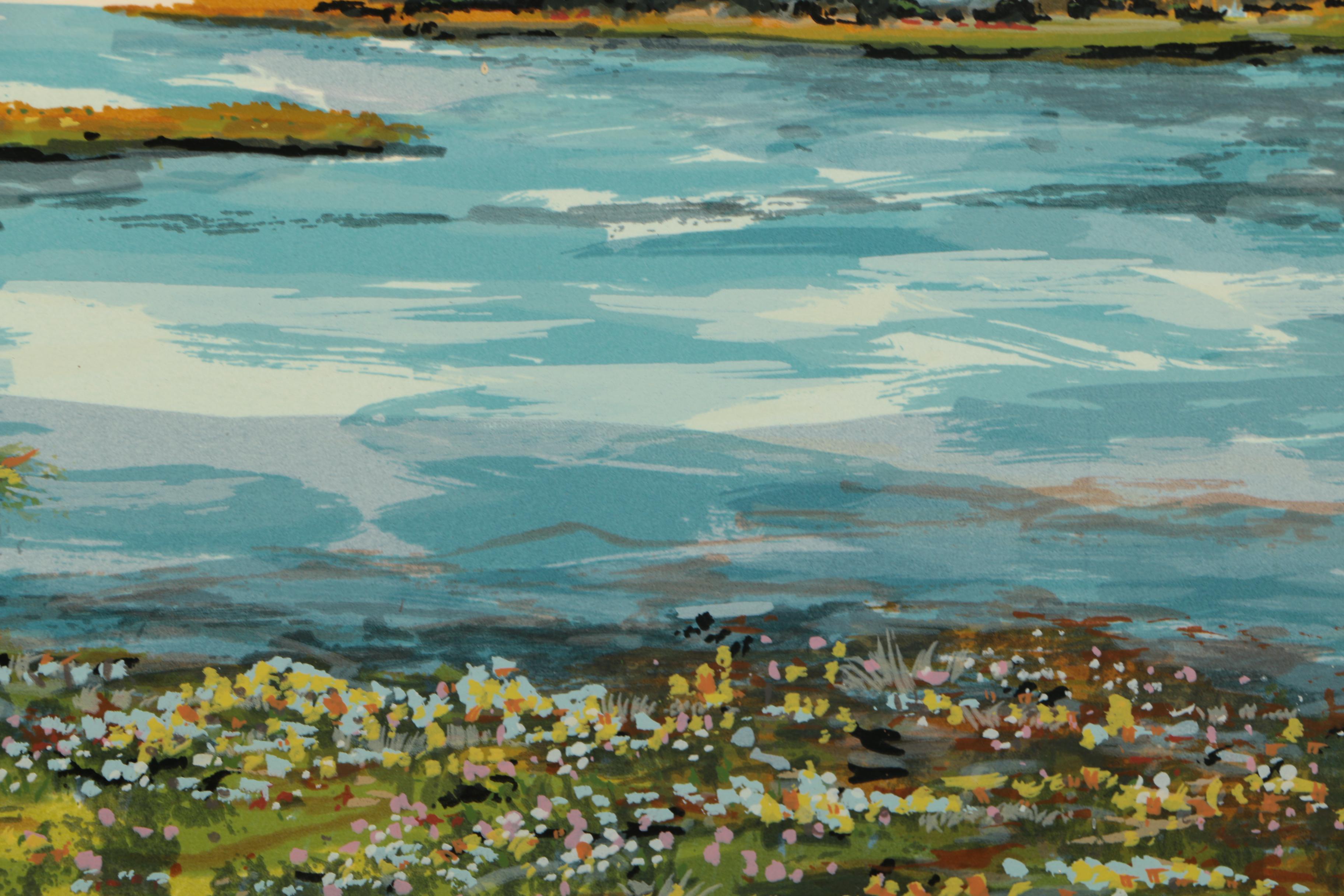 Lee Limited Edition Serigraph on Paper of a Lake