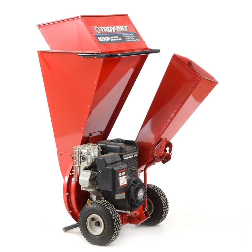 10 HP Troy-Bilt Wood Chipper Shredder