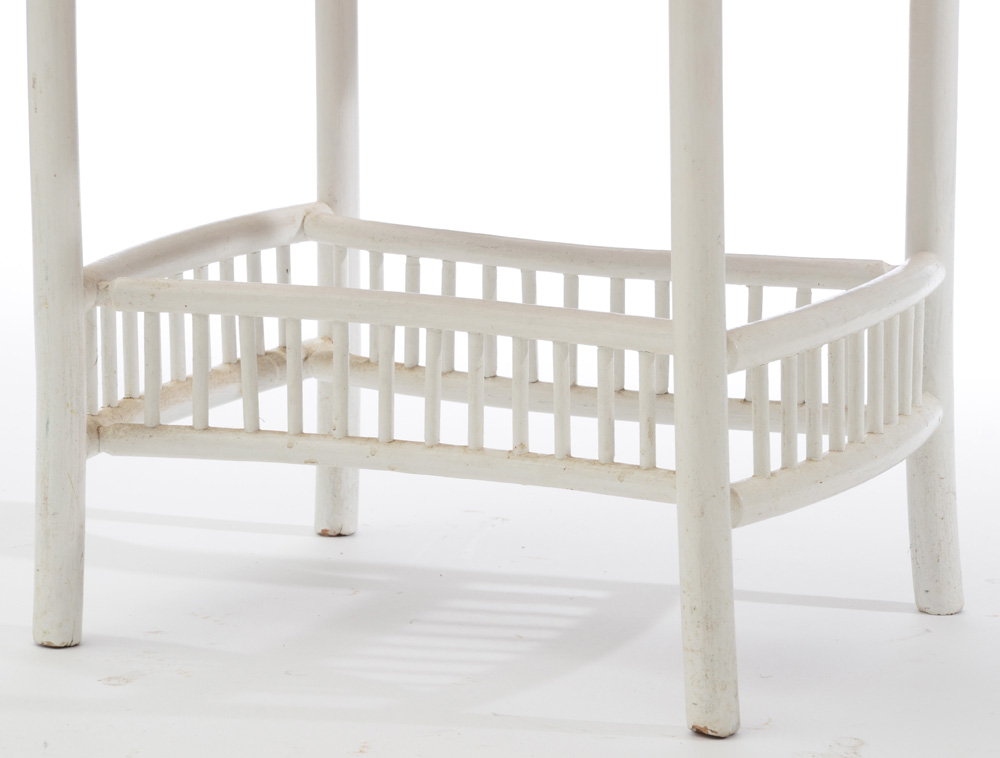 Painted Wood Side Table