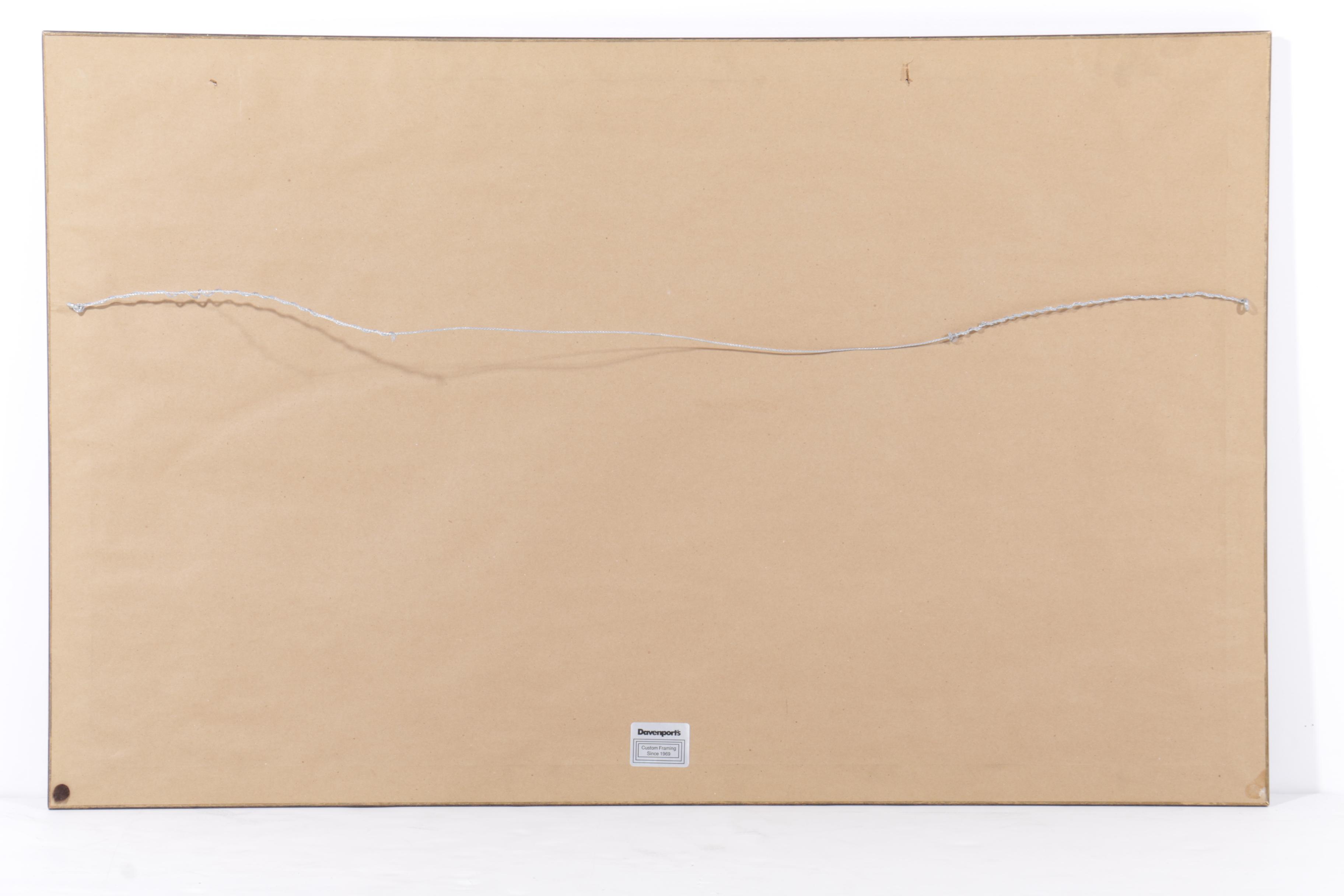 Restrike Engraving of Delagrive's 1754 Map of the Île de la Cité